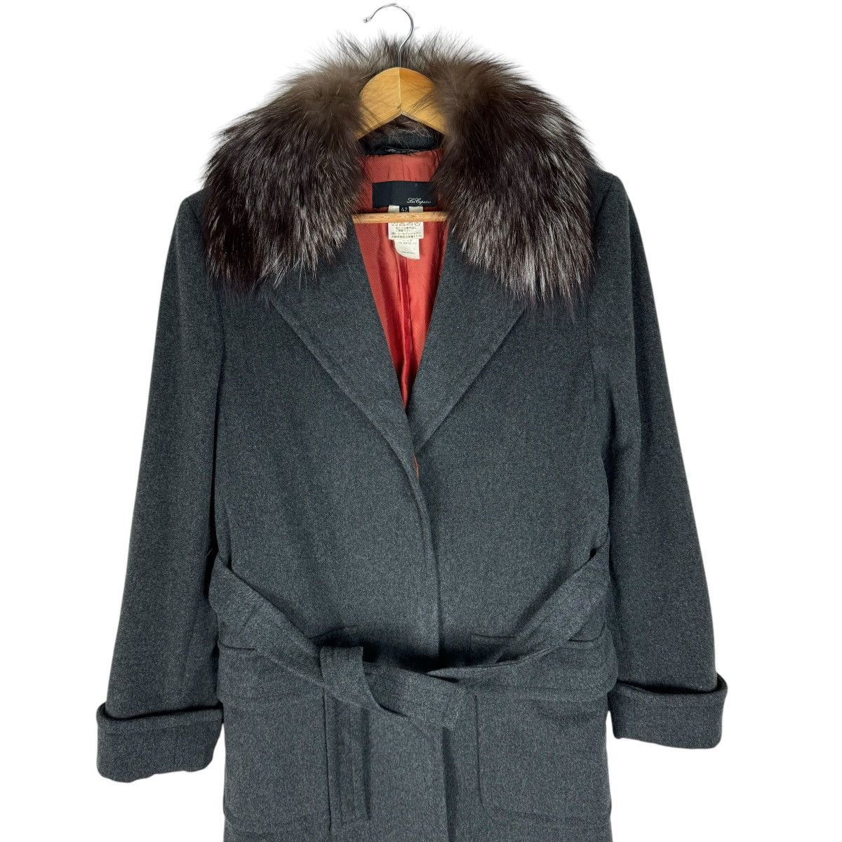 Les Copains × Loro Piana 🔥LORO PIANA X LES COPAIN PELO FUR JACKET Size M / US 6-8 / IT 42-44 - 3 Thumbnail