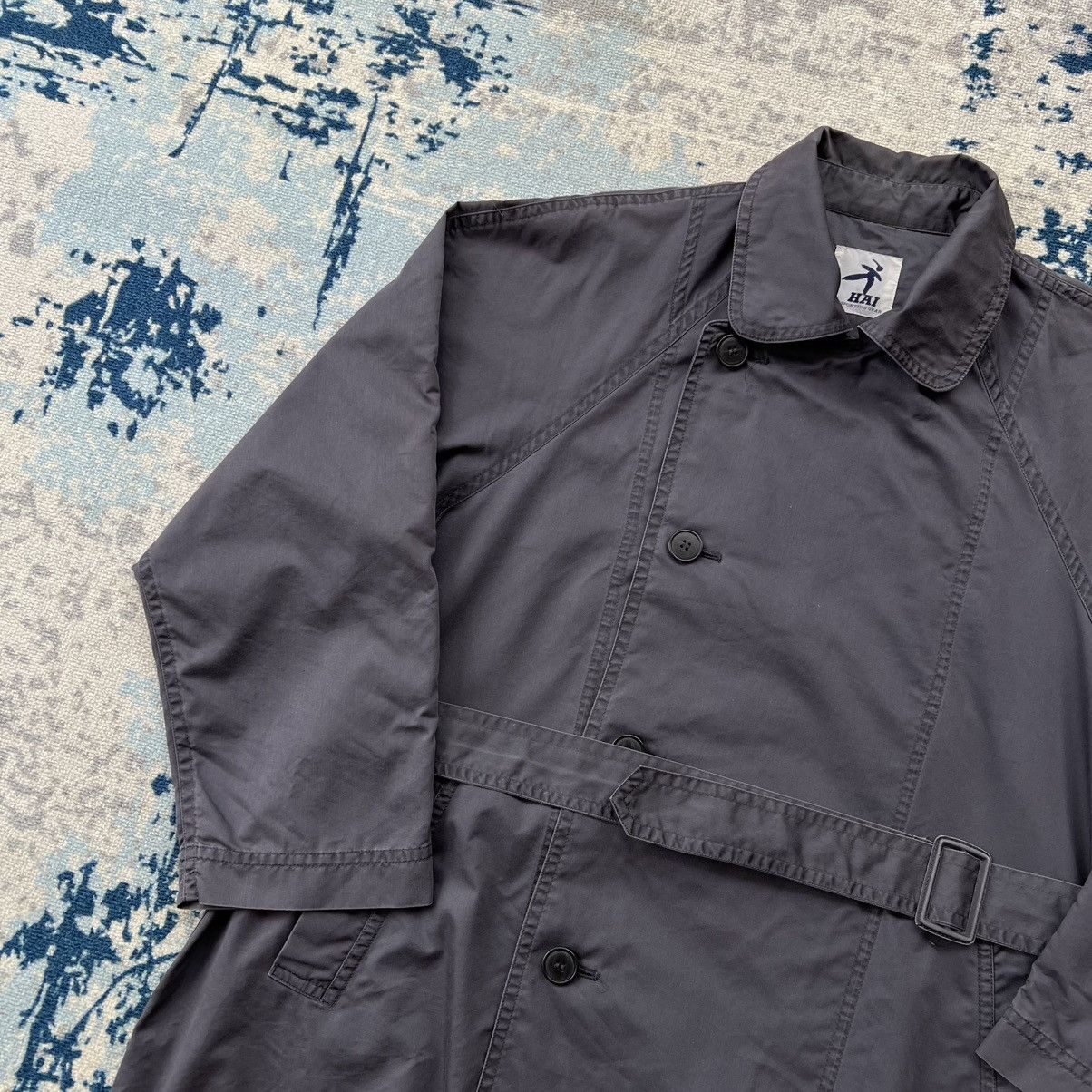 Hai Sporting Gear × Issey Miyake × Vintage Vintage Issey Miyake Hai Sporting Gear Blazzer Jacket Size US M / EU 48-50 / 2 - 3 Thumbnail