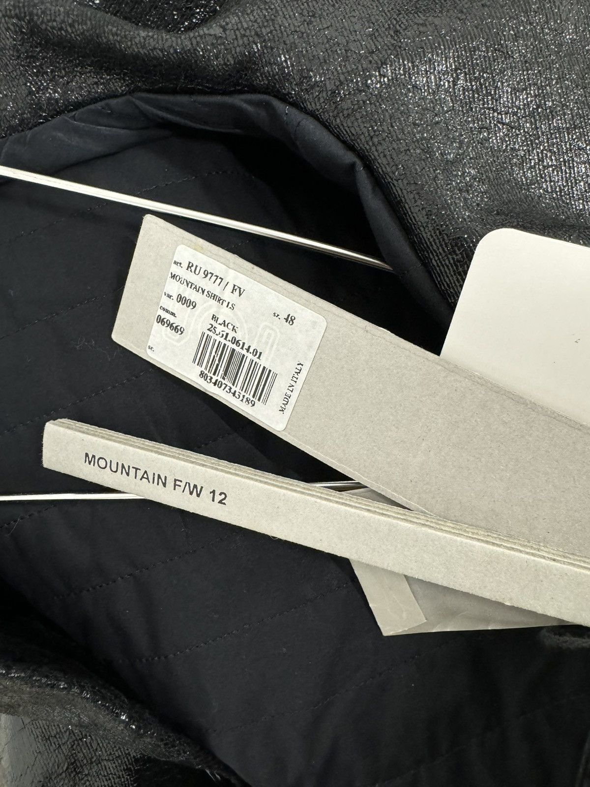 Rick Owens Rick Owens FW2012 Mountain Button Up Jacket Size US M / EU 48-50 / 2 - 7 Thumbnail
