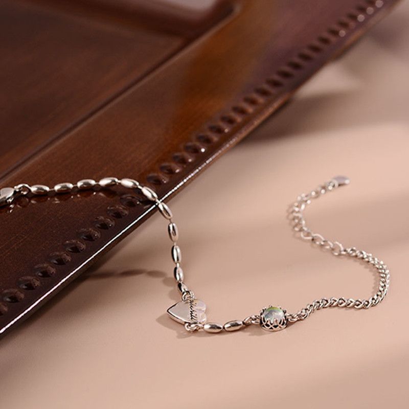 Jewelry Creative Love Heart Necklace Size ONE SIZE - 2 Thumbnail