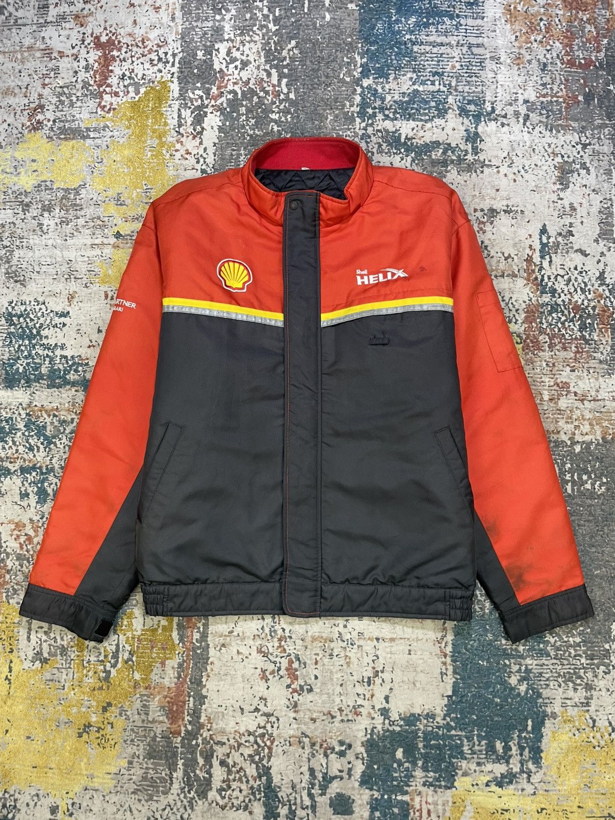 Sports Specialties Vintage Shell Helix Scuderia Ferrari Technical Racing Team Size US L / EU 52-54 / 3 - 1 Thumbnail
