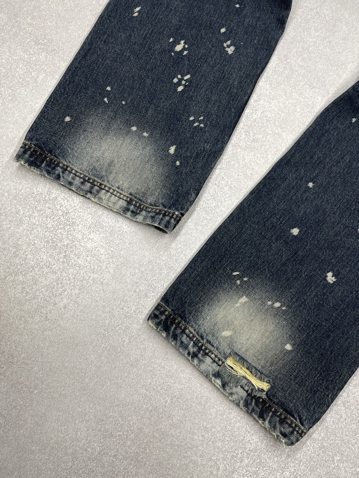 Armani Exchange Mens Armani Exchange Denim Jeans Eagle Logo Embroidered Size US 32 / EU 48 - 9 Thumbnail