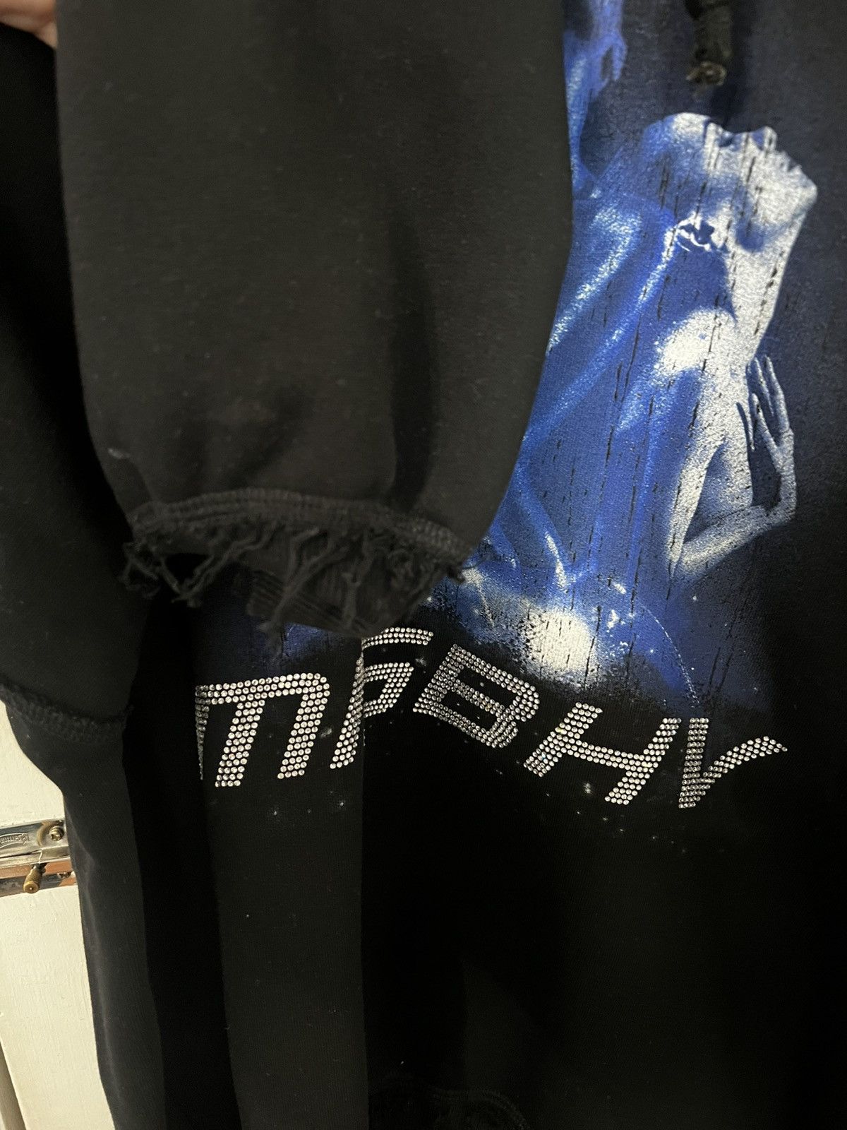 Misbhv MISBHV Rhinestone hoodie Size US M / EU 48-50 / 2 - 2 Thumbnail