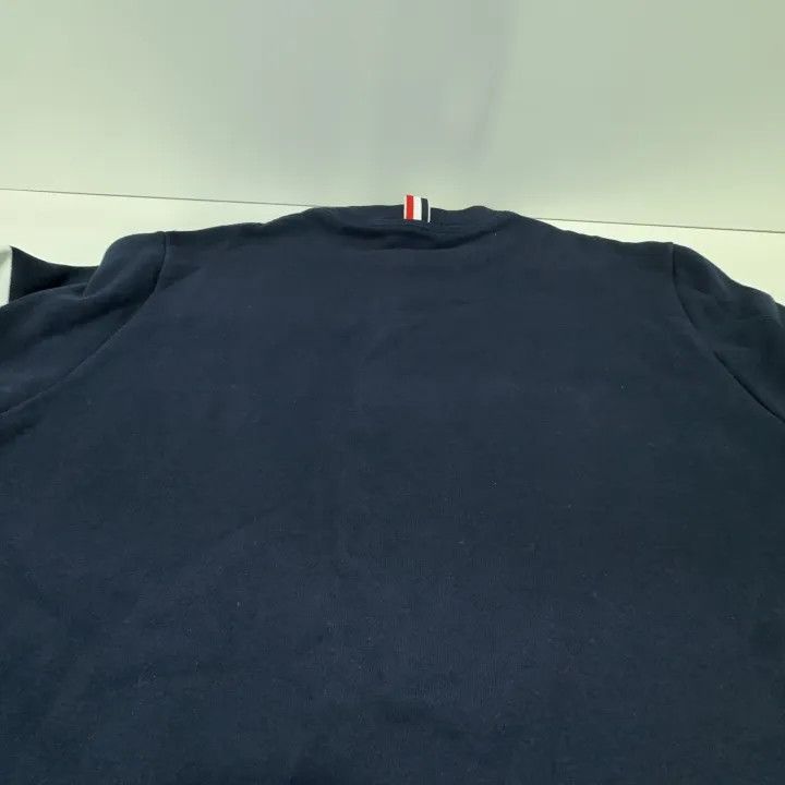 Thom Browne Thom Browne Classic Four Stripe Sweatshirt -2507 Size US XXL / EU 58 / 5 - 7 Thumbnail