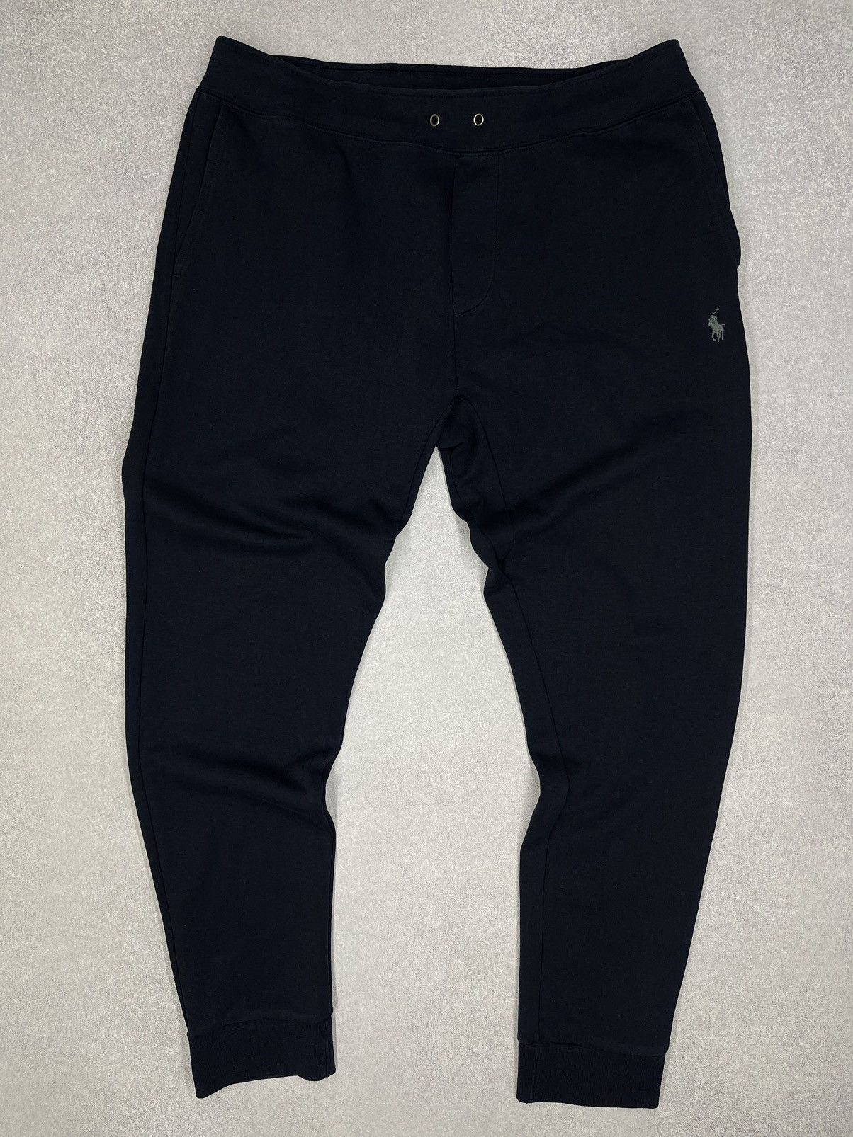 Polo Ralph Lauren Mens Polo Ralph Lauren Performance Navy Sweatpants Y2K Rugby Size US 34 / EU 50 - 2 Thumbnail