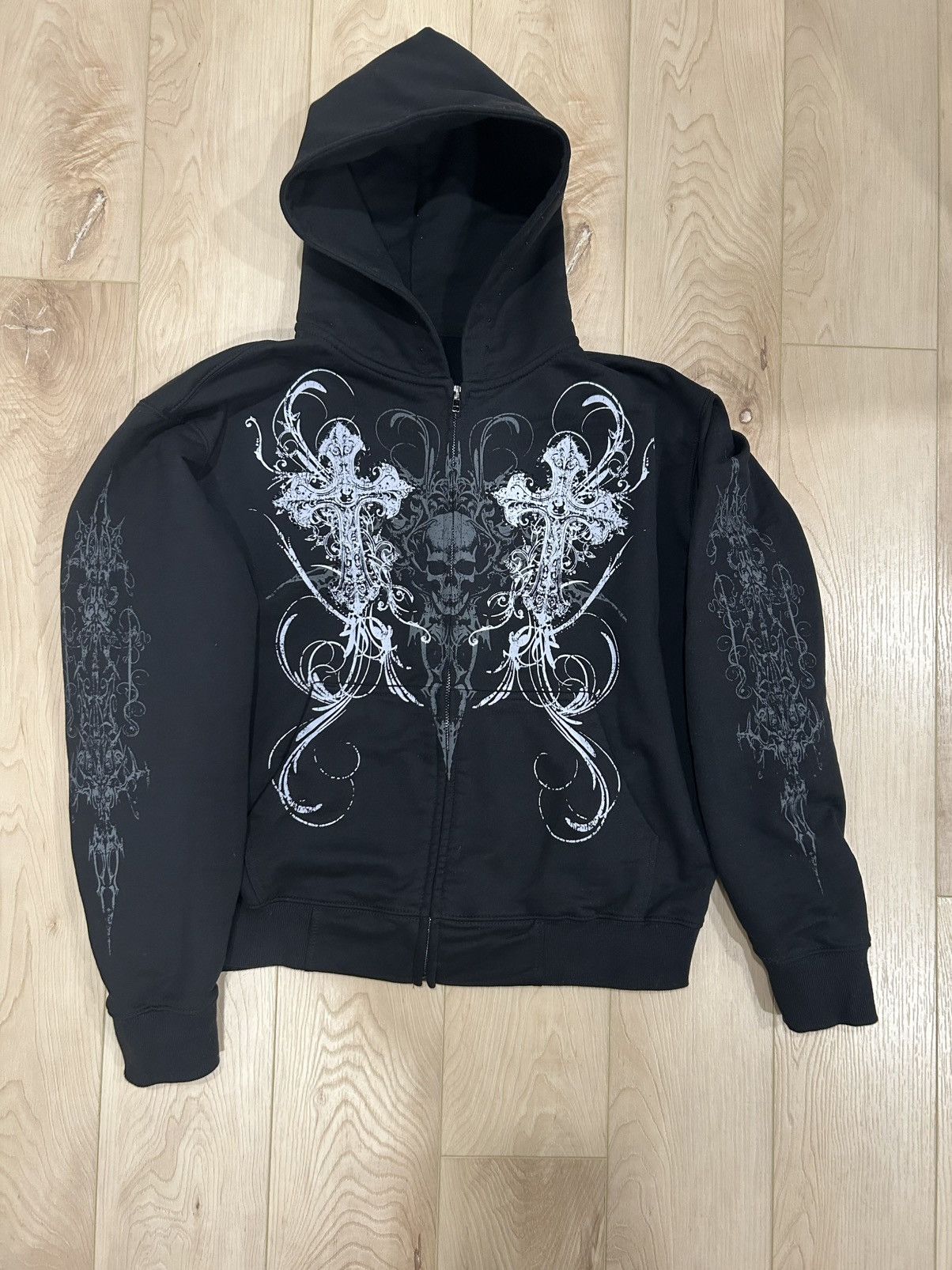 Insomnia Visuals Insomnia visuals rhinestones hoodie Size US S / EU 44-46 / 1 - 1 Thumbnail