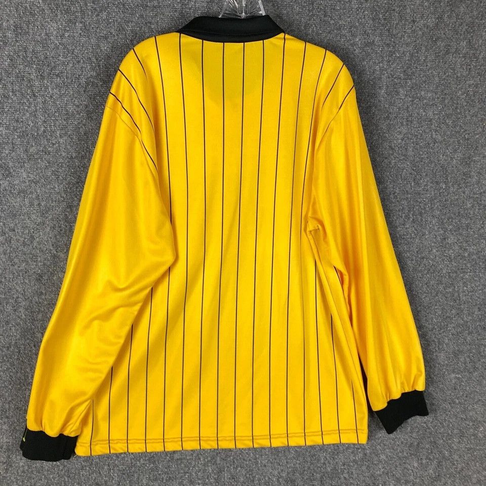 Other Score Polo Shirt Men's XL Long Sleeve 100% Polyester Yellow Size US XL / EU 56 / 4 - 7 Thumbnail