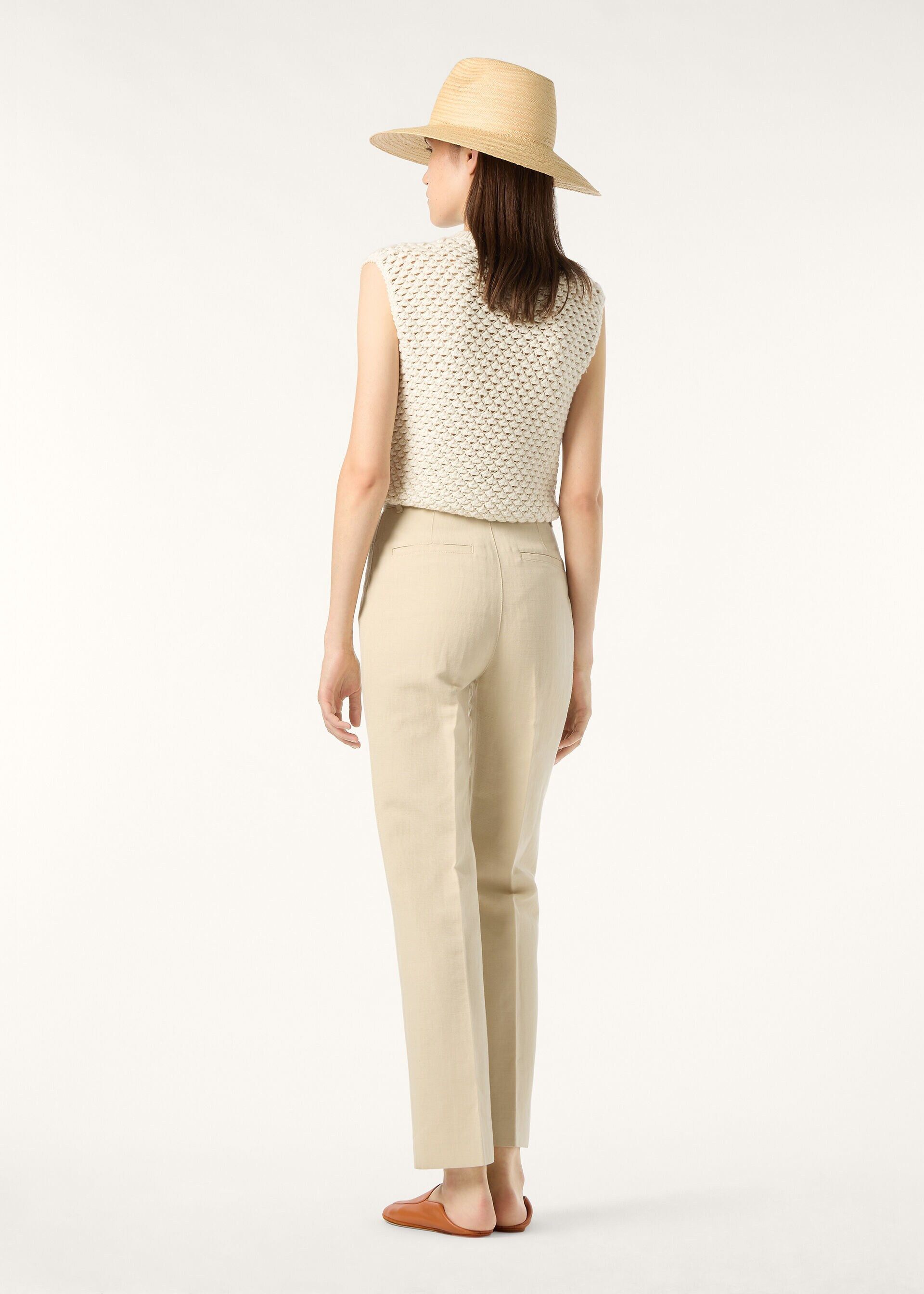 Loro Piana os11x0426 FAQ5840 Ridley Pant in Willow Beige Size 25" / US 0 / IT 36 - 5 Thumbnail