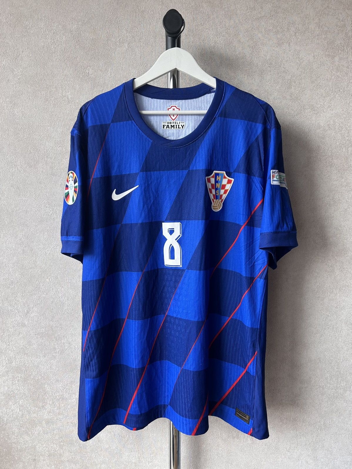 Nike Authentic Croatia #8 Kovacic 2024/25 Soccer Jersey Size US XXL / EU 58 / 5 - 1 Thumbnail