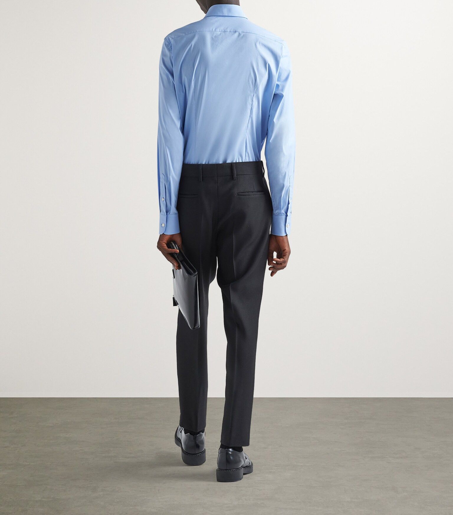 Prada Stretch Cotton Shirt Size US M / EU 48-50 / 2 - 9 Thumbnail