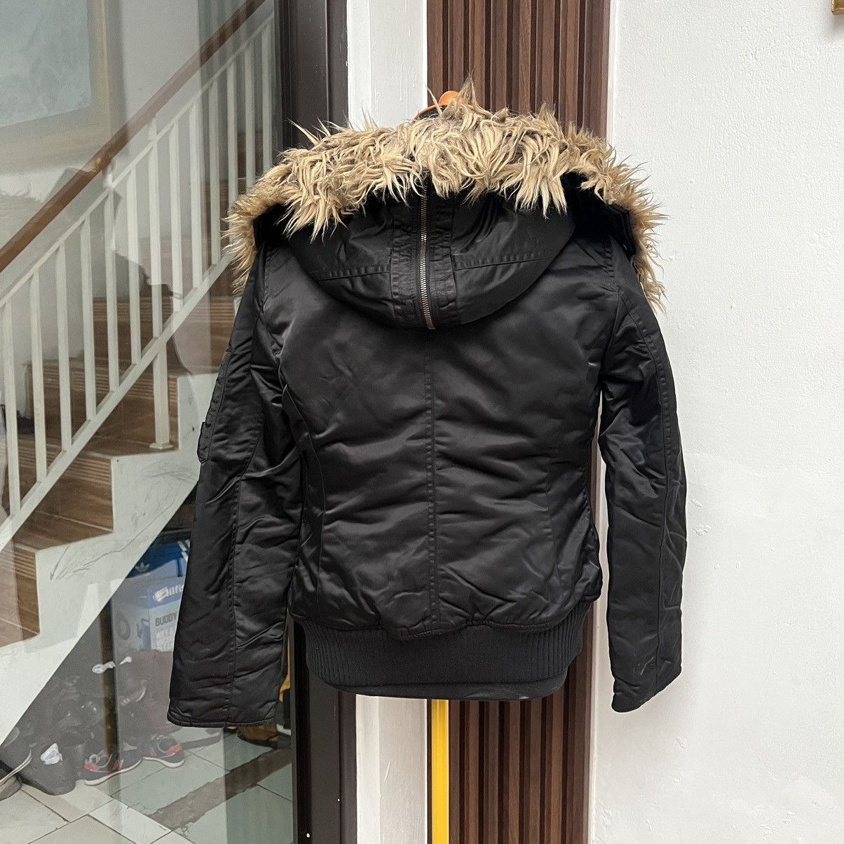 Hysteric Glamour Hysteric Glamour Bomber Fur Faux Jacket Primaloft Size M / US 6-8 / IT 42-44 - 4 Thumbnail