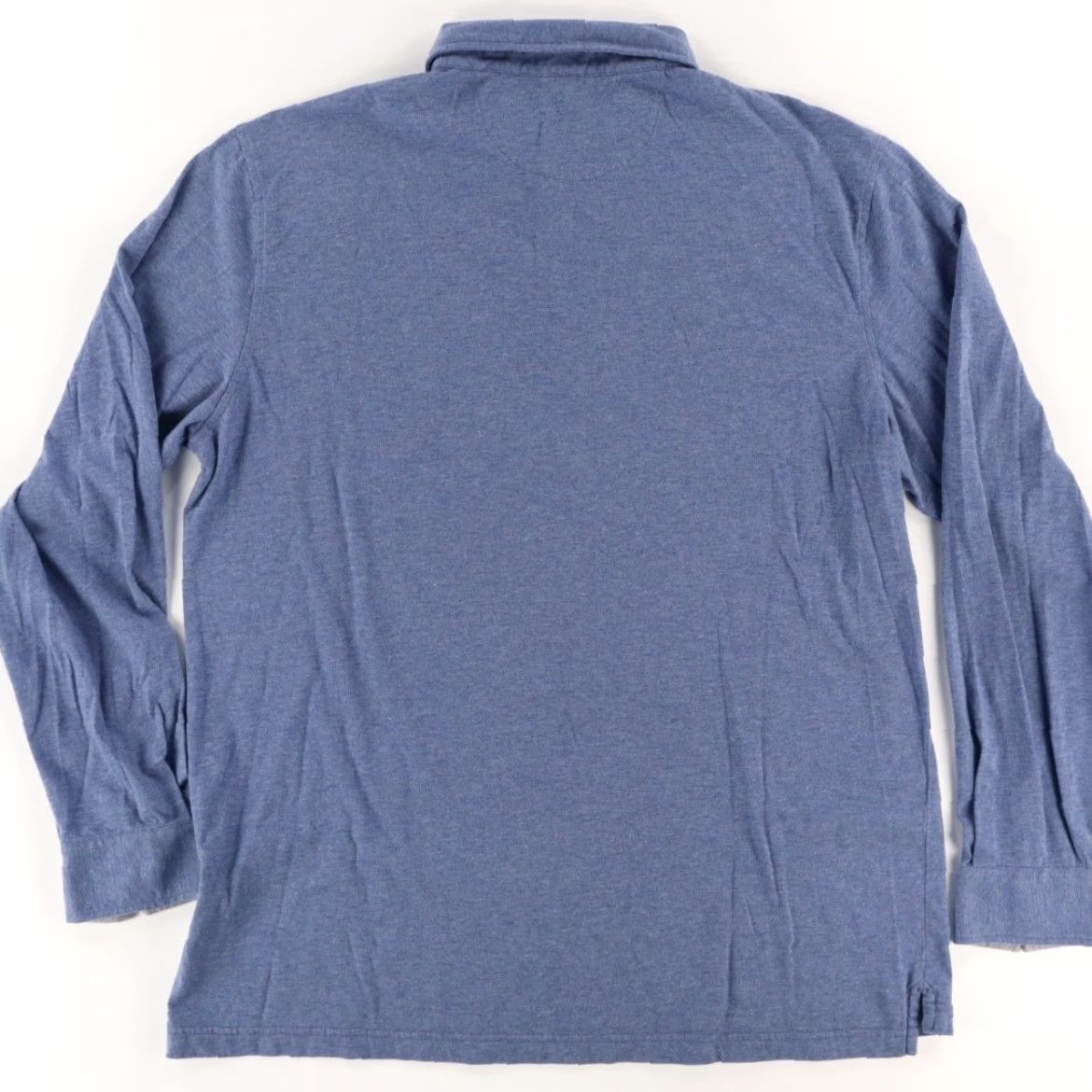 Peter Millar Peter Millar North Horse Cashmere Blend Stretch Cotton Blend Polo Shirt Blue Men's XL Size US XL / EU 56 / 4 - 4 Thumbnail
