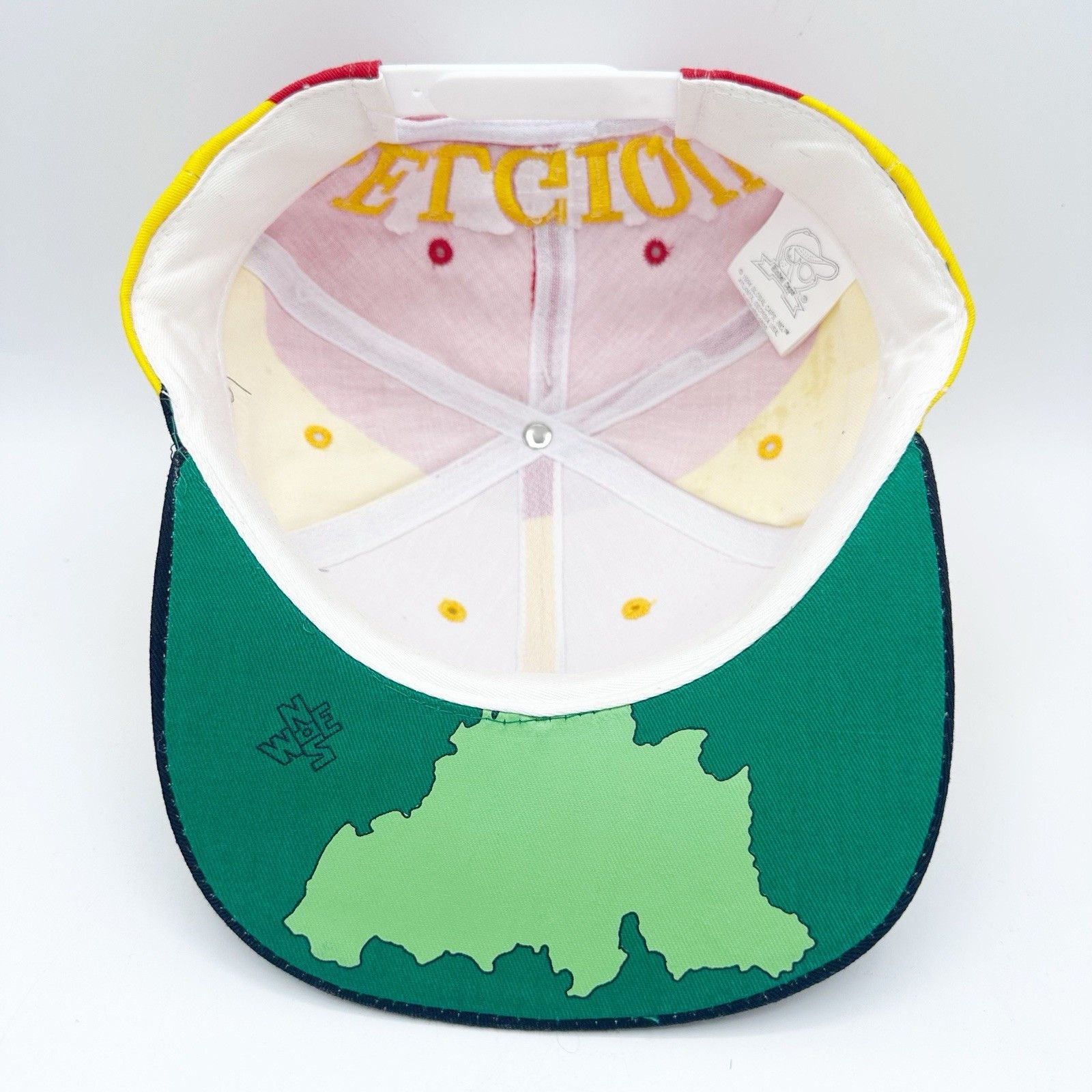 Vintage Vintage 1994 BELGIUM Flag Belgique Snapback Hat World Cup Size ONE SIZE - 7 Thumbnail