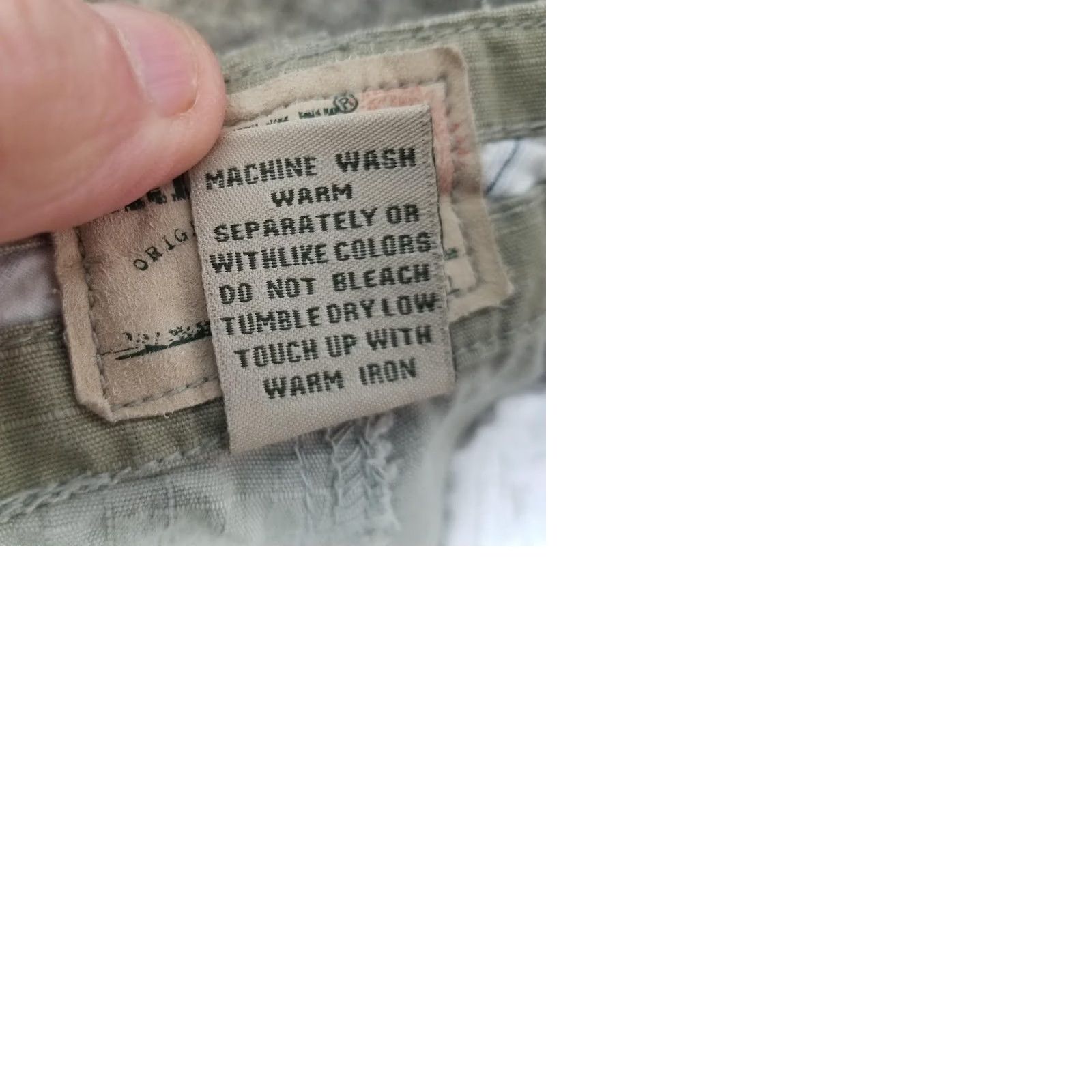 Vintage Grizzly Cargo Shorts Mens 36 Beige Camo Ripstop Outdoor Hiking Belted Cotton Size US 36 / EU 52 - 10 Thumbnail