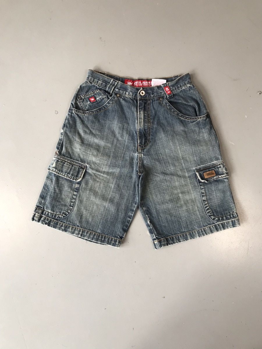 JNCO × Southpole × Vintage Crazy vintage Jnco snake 🐍 embroidered denim jort Size US 28 / EU 44 - 5 Thumbnail
