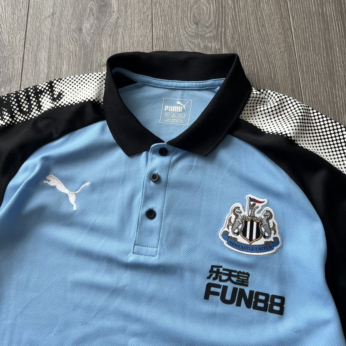 Puma 2017-18 Newcastle Puma Polo Shirt Soccer Jersey Tee Size US XL / EU 56 / 4 - 2 Thumbnail