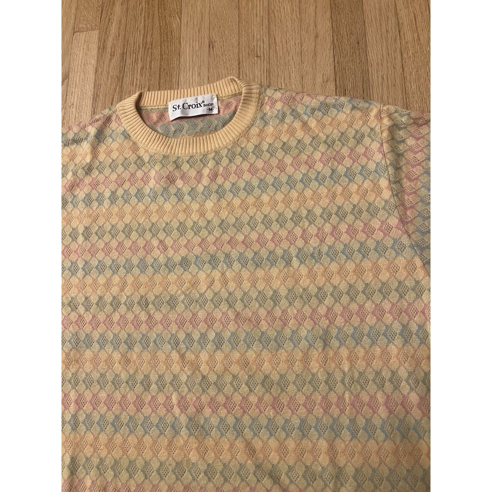St. Croix Vintage St Croix Shop Knit Sweater Coogi Style Men M Size US S / EU 44-46 / 1 - 4 Thumbnail