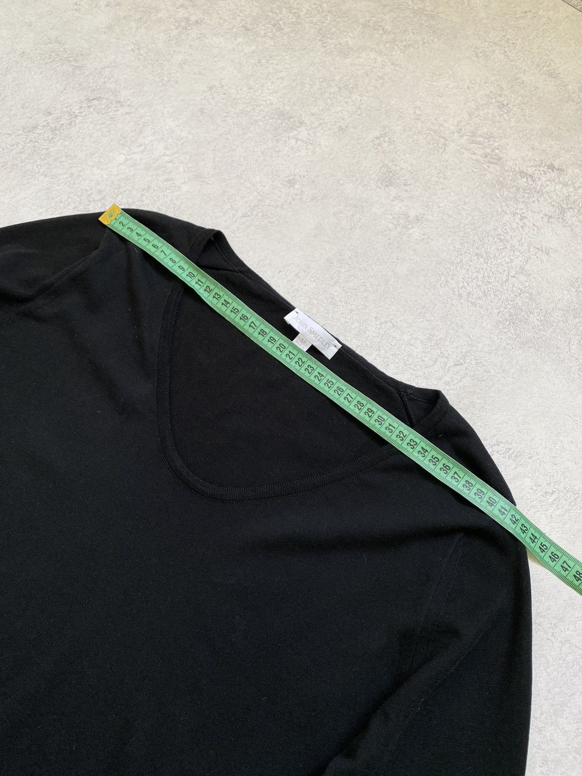 John Smedley John Smedley Womens Black Long Sleeve Top Size M Size M / US 6-8 / IT 42-44 - 11 Thumbnail
