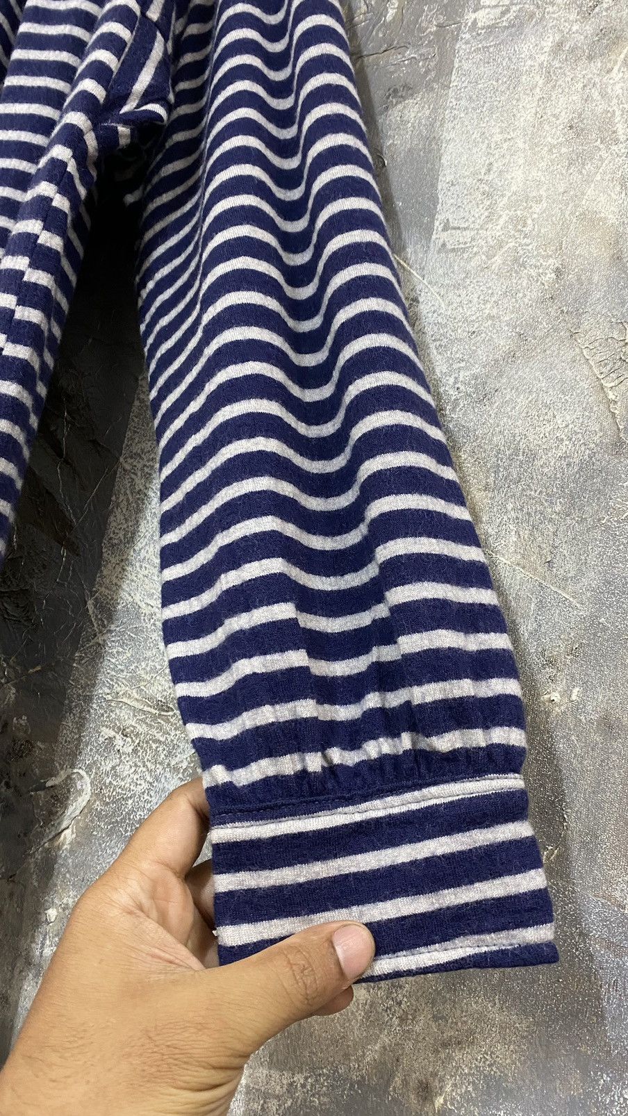 Kapital Kountry Vintage Kapital Distressed Striped Wool Dress Size ONE SIZE - 3 Thumbnail