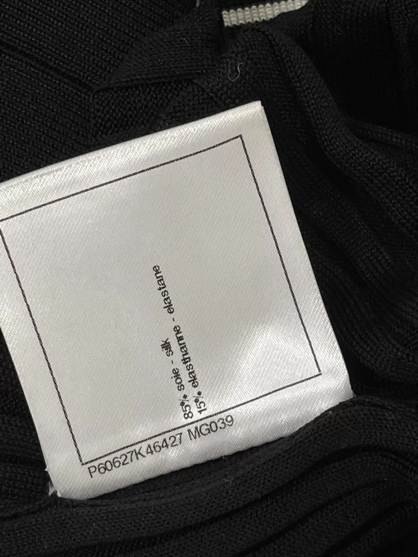 Chanel Chanel 5 Black & White Color Block Knit Tee Size M / US 6-8 / IT 42-44 - 6 Thumbnail