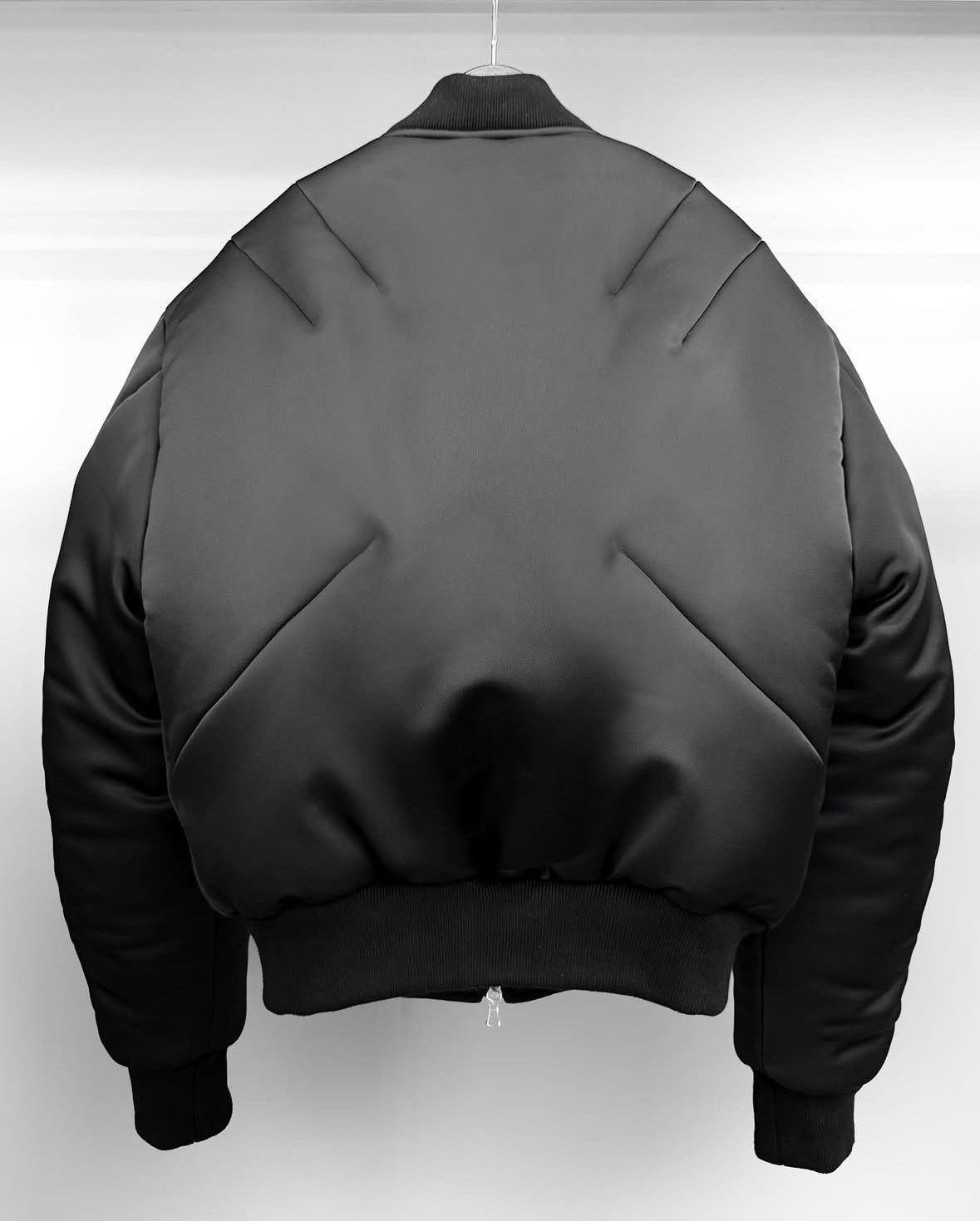 Vuja Dé Max Satin Pillow Bomber Jacket