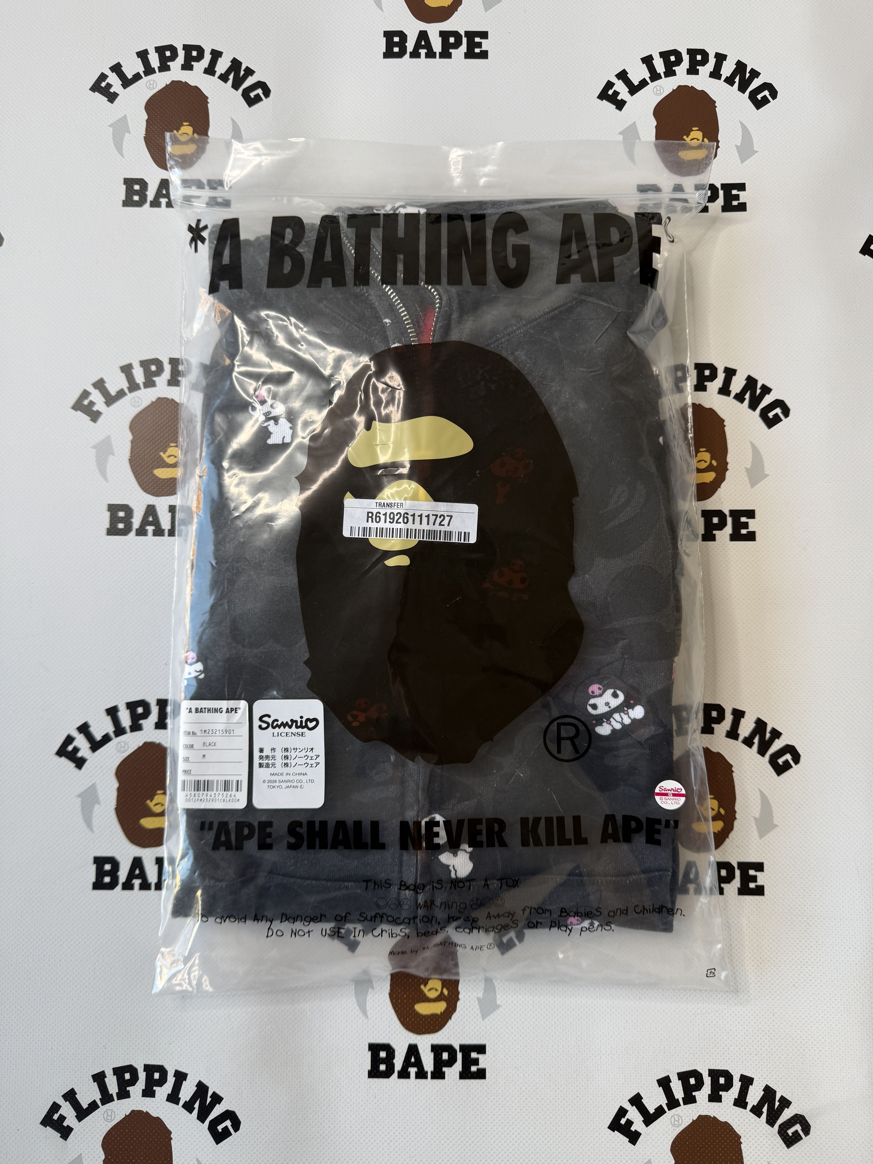 Bape BAPE X KUROMI CAMO FULL ZIP HOODIE Size M / US 6-8 / IT 42-44 - 21 Thumbnail