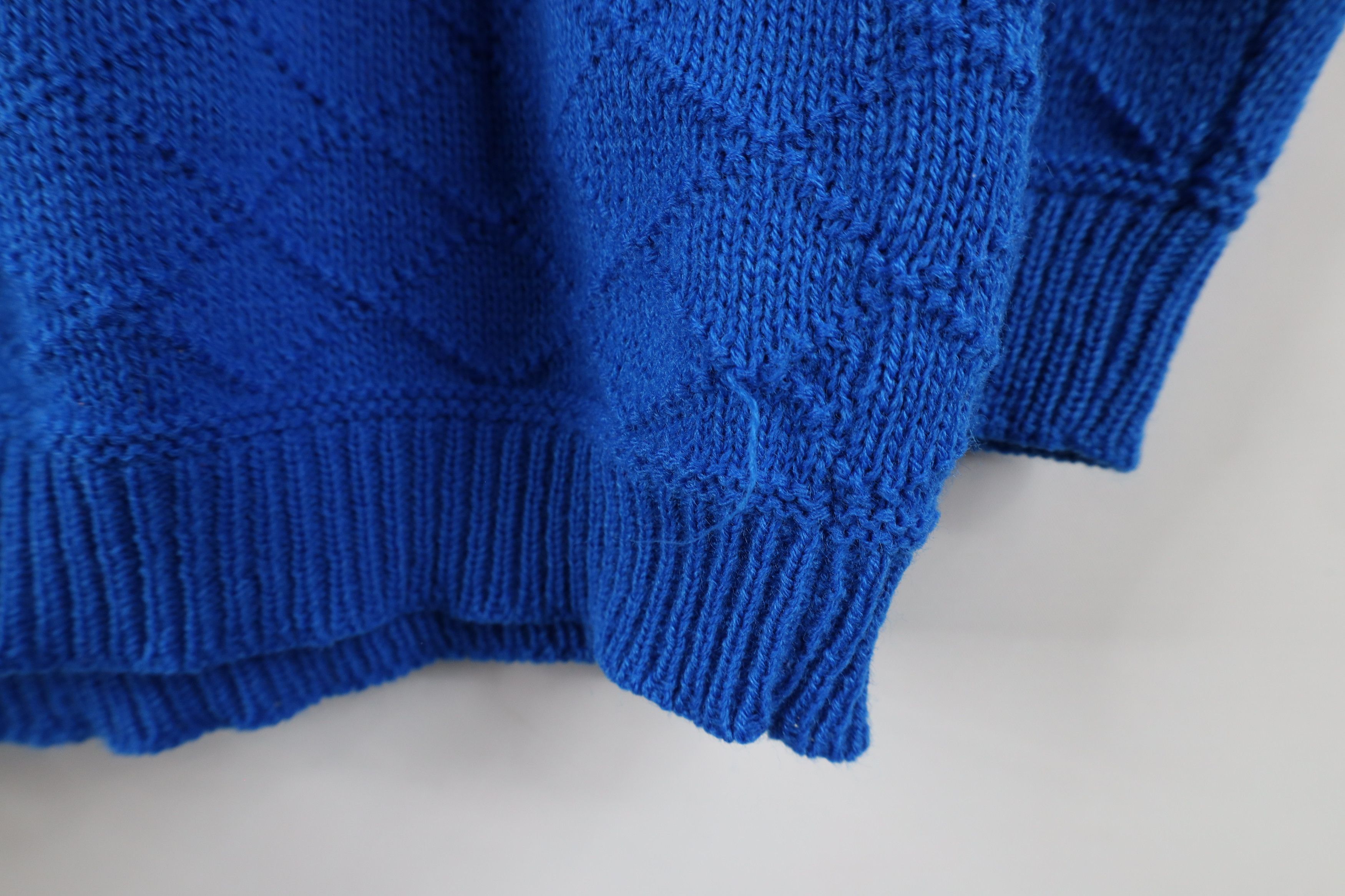 Vintage Vintage 90s Streetwear Thermal Waffle Knit Sweater USA Size M / US 6-8 / IT 42-44 - 9 Thumbnail