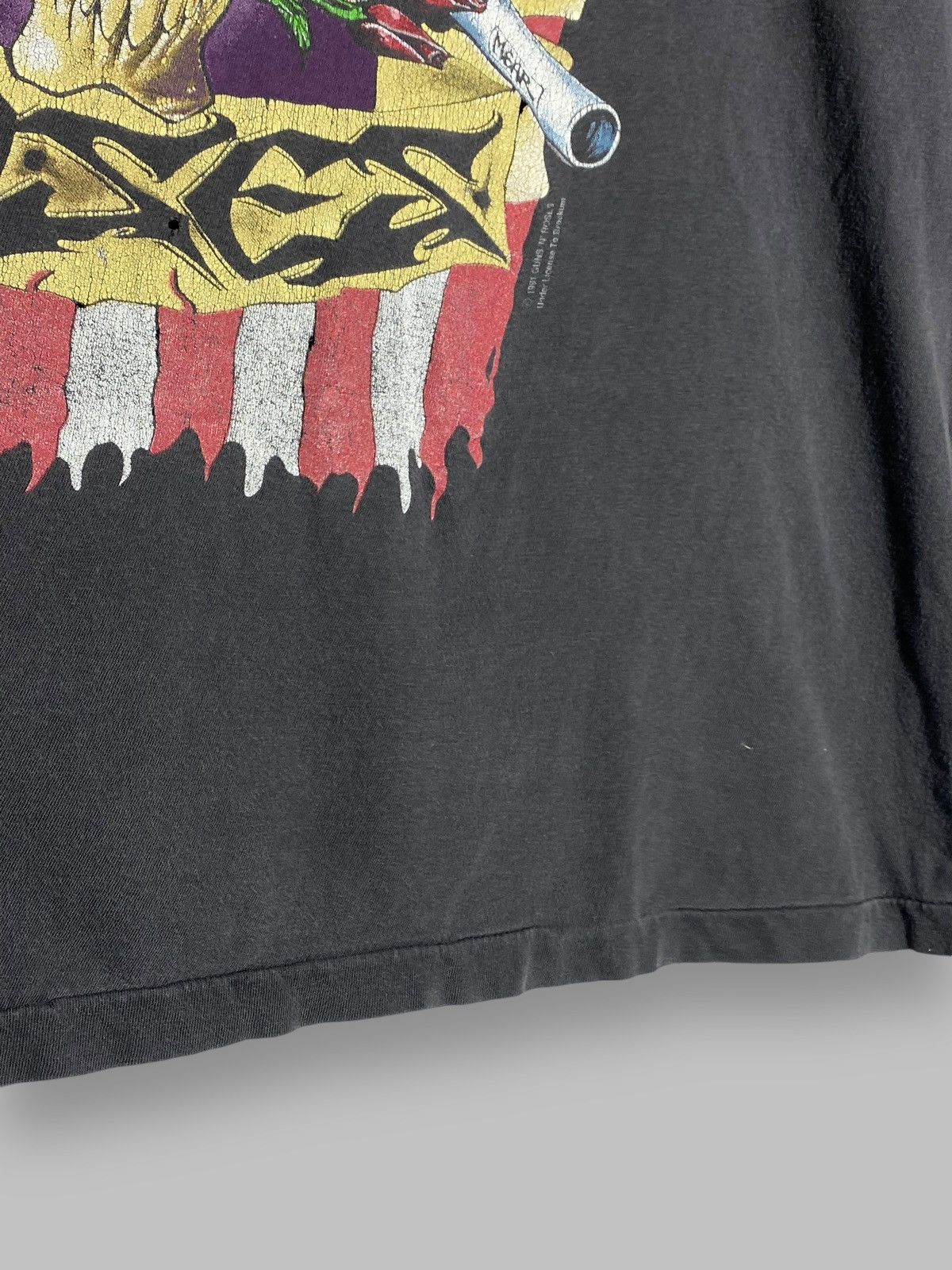 Band Tees Guns N’ Roses Vintage 90s Brockum Graphic Tee Single Stitch Size US L / EU 52-54 / 3 - 13 Thumbnail