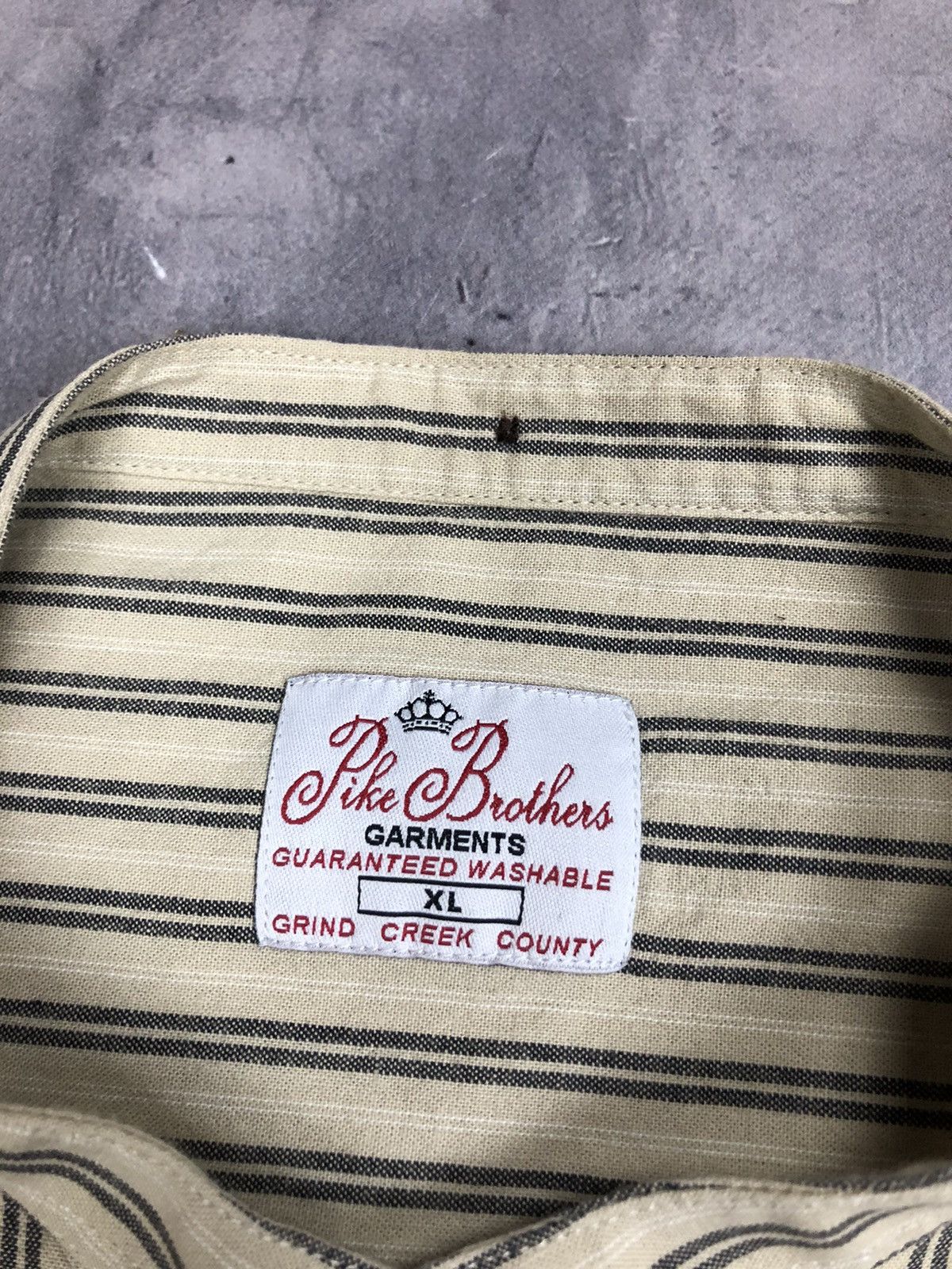Pike Brothers × Vintage Pike Brothers 1923 Buccaneer Shirt Size US XL / EU 56 / 4 - 4 Thumbnail