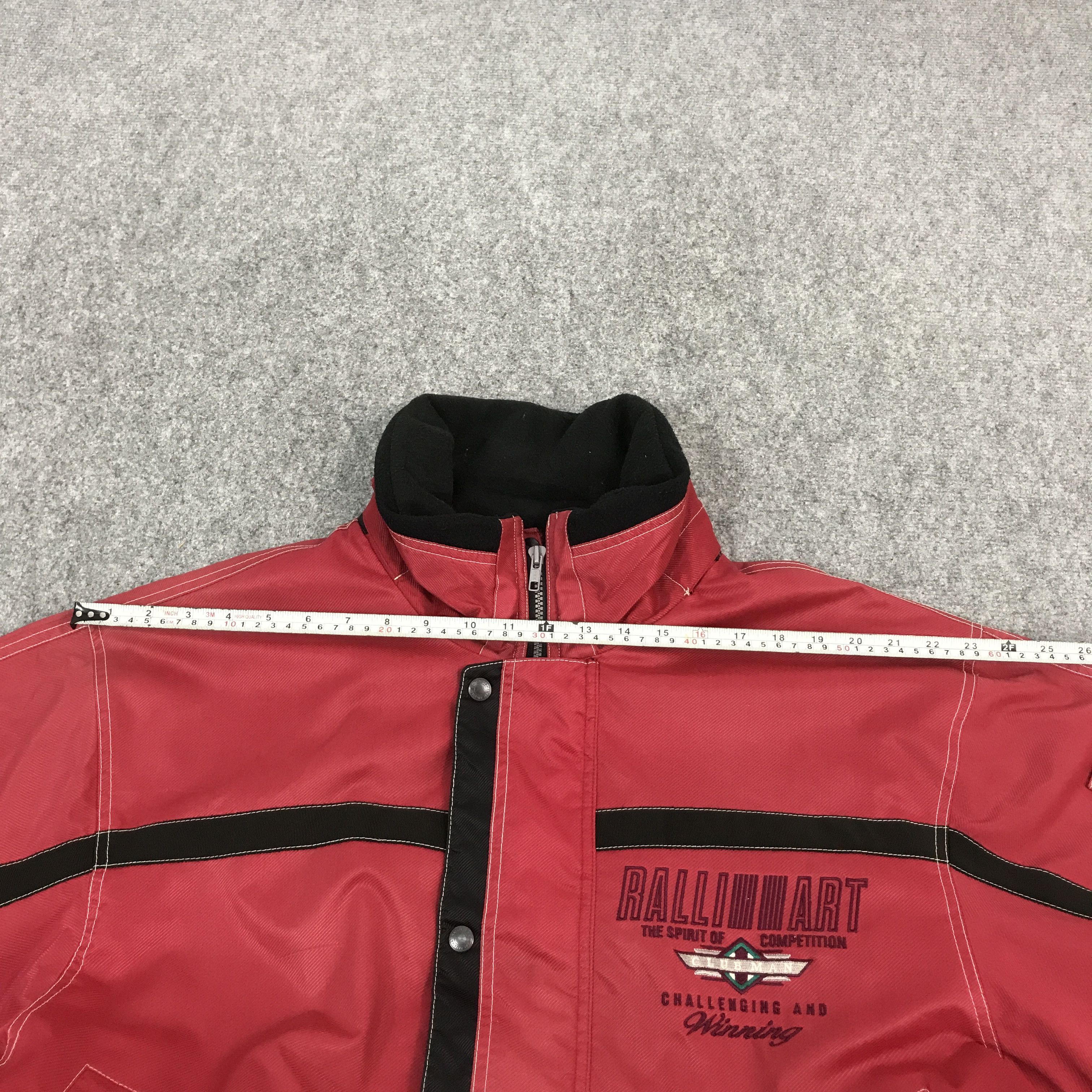 Japanese Brand RALLIART JAPAN DESIGN BOMBER SUN FADED JACKET Size US L / EU 52-54 / 3 - 10 Thumbnail
