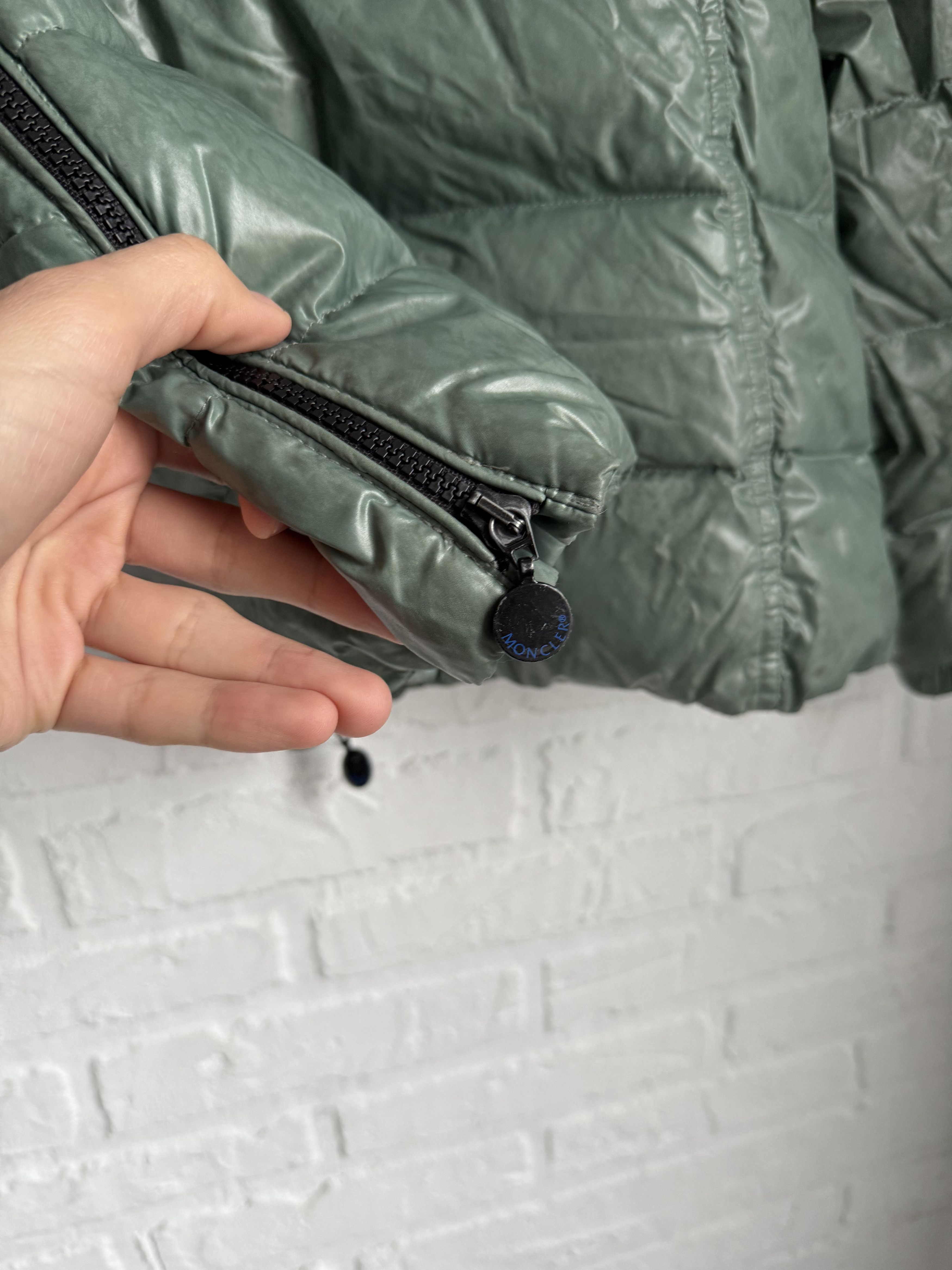 Moncler Moncler sage green puffer down jacket Size M / US 6-8 / IT 42-44 - 18 Thumbnail