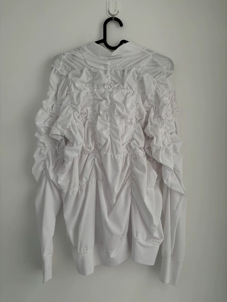 Comme des Garcons Comme Des Garcons Men's White Pleated Shirt Size US S / EU 44-46 / 1 - 2 Thumbnail