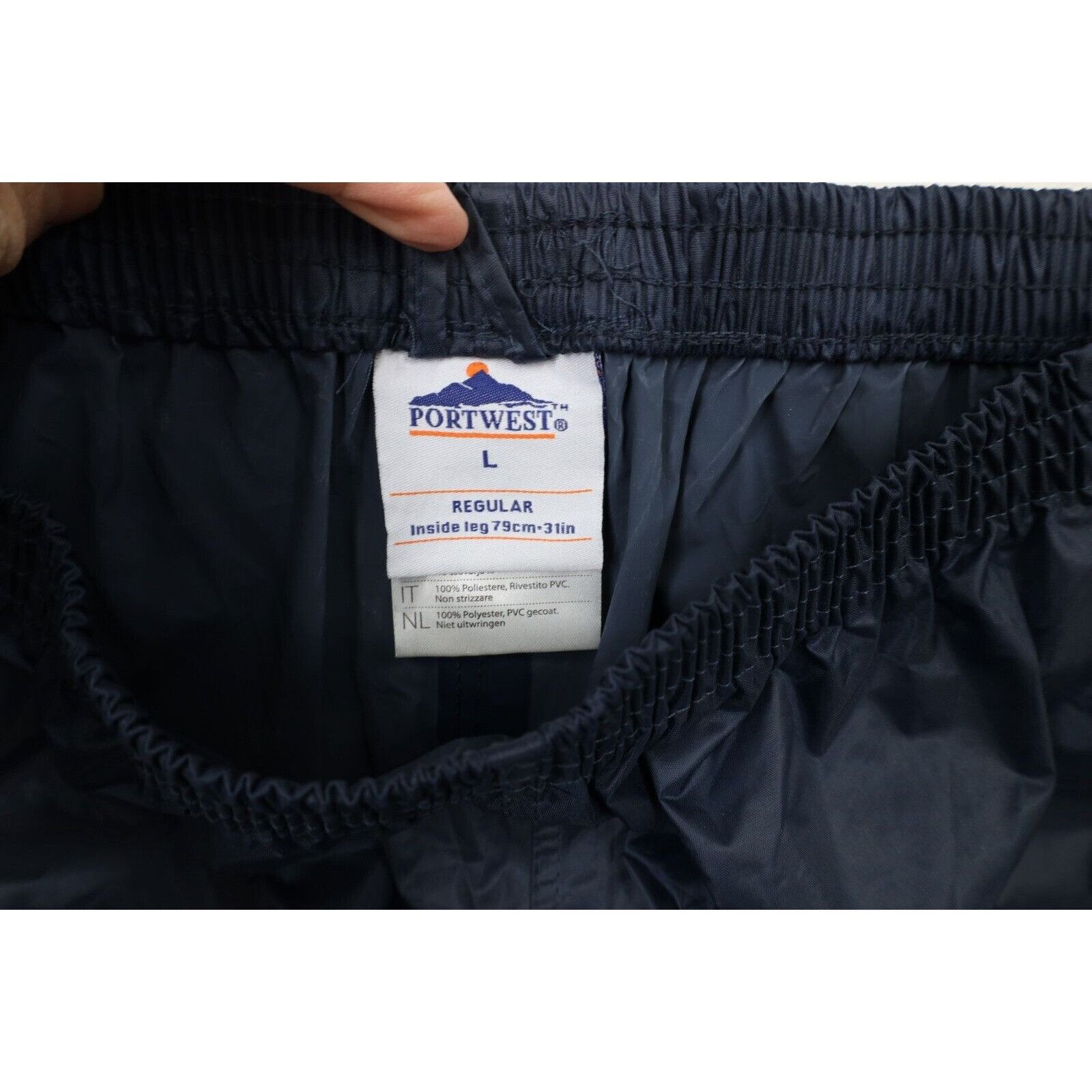 Vintage Vintage Streetwear Distressed 2 Piece Waterproof Rain Suit Size US L / EU 52-54 / 3 - 20 Thumbnail