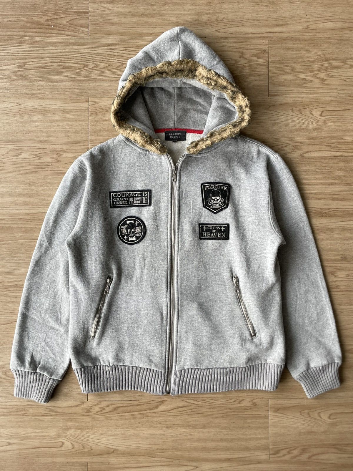If Six Was Nine × Japanese Brand Strange Heaven Y2k Fur Punk Style Hoodie Size US L / EU 52-54 / 3 - 1 Thumbnail
