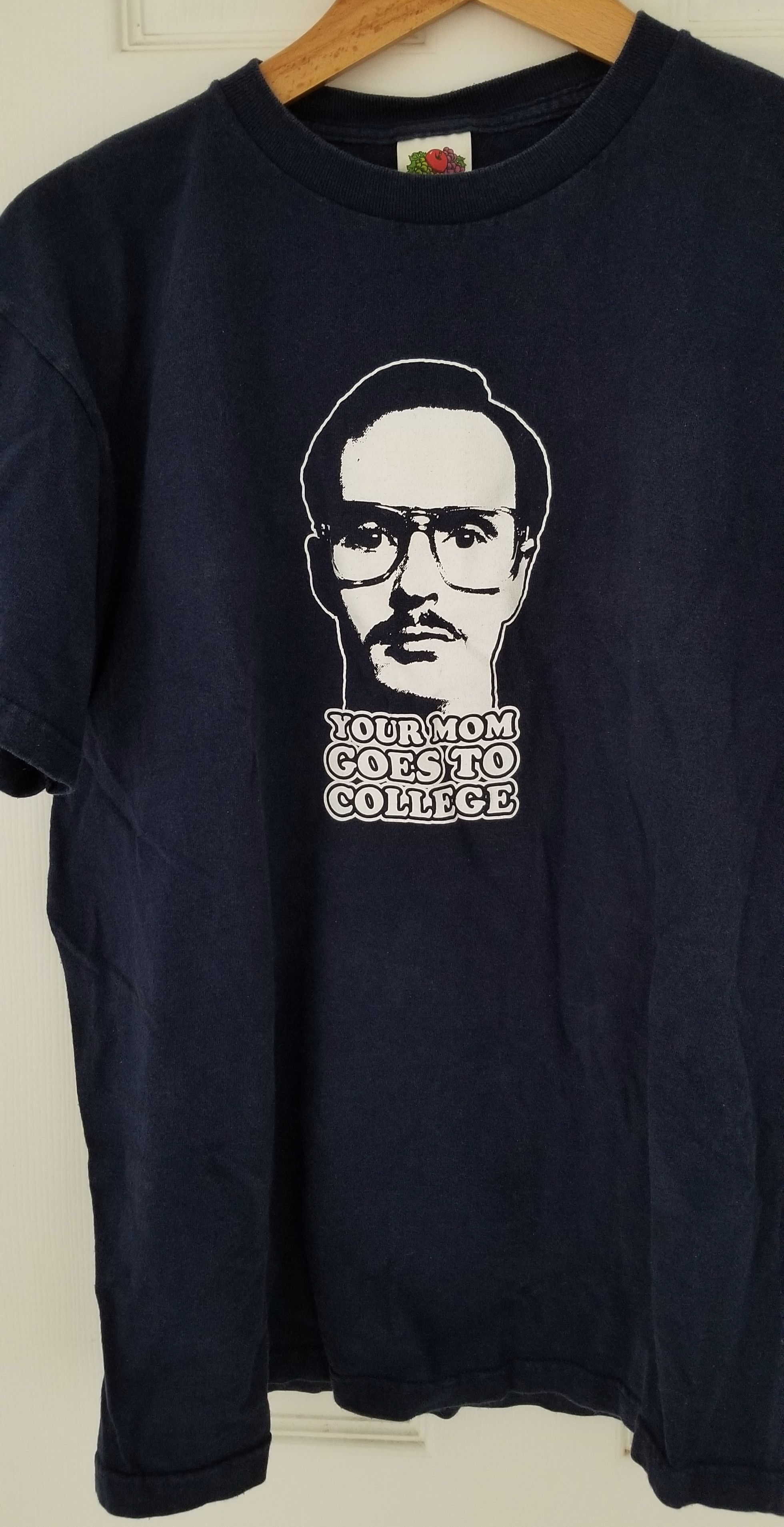 Vintage Vintage Napoleon Dynamite Kip College Navy Blue T Shirt Size US M / EU 48-50 / 2 - 3 Thumbnail