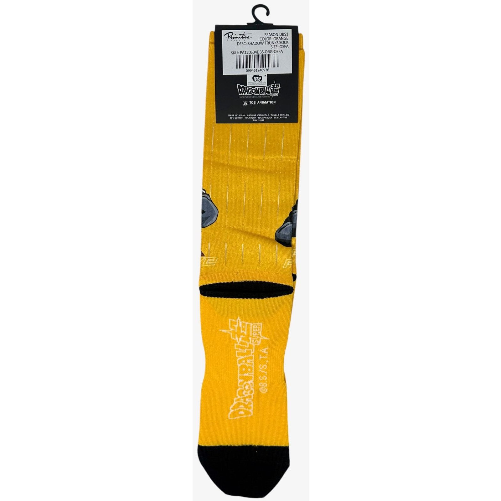 Primitive Primitive X Dragon Ball Super Z Shadow Trunks Crew Socks Size ONE SIZE - 3 Thumbnail