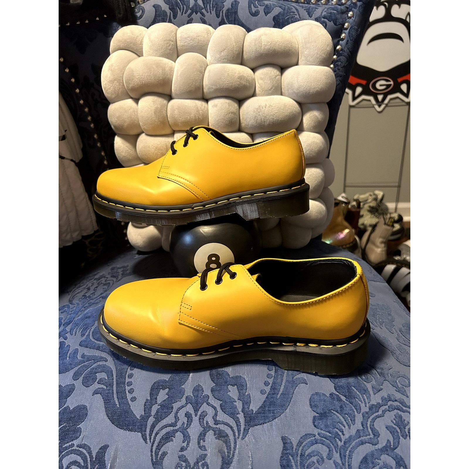 Dr. Martens Dr Martens 1461 Yellow Oxfords size 8/EU 39 Size US 8 / IT 38 - 2 Thumbnail