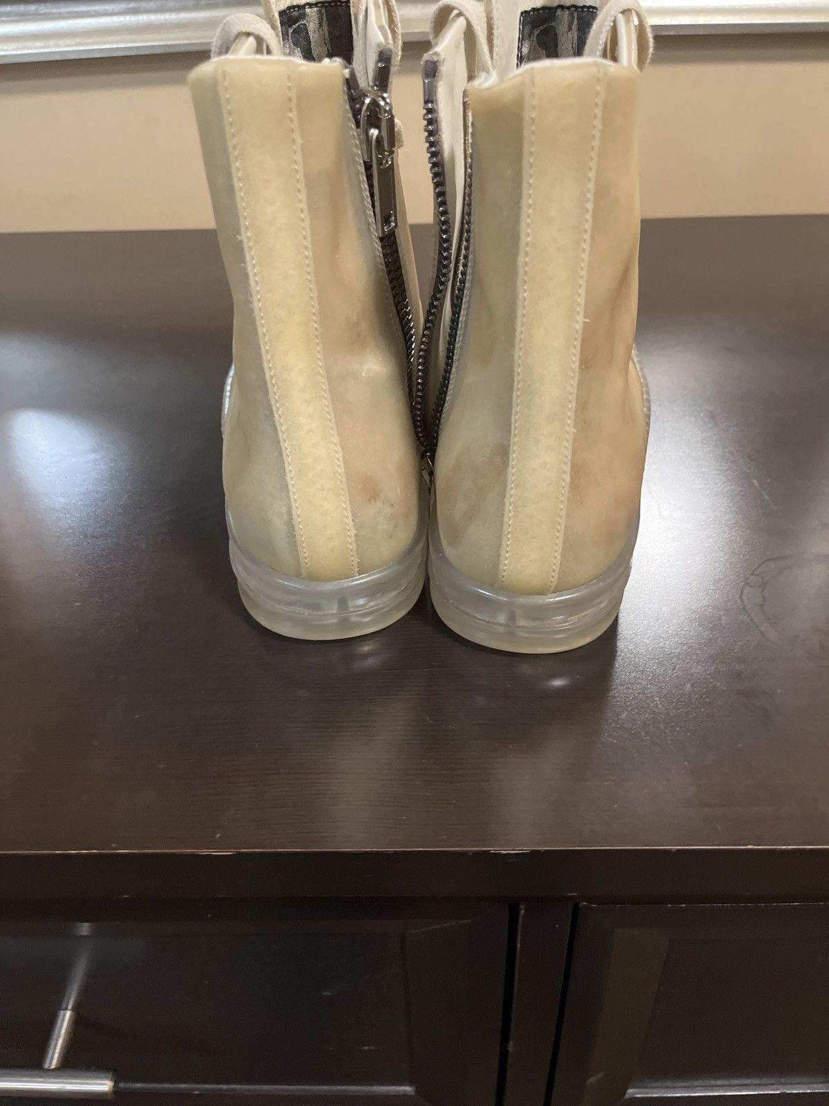 Rick Owens Rick Owens EDFU SS23 Natural Clear Size US 6 / IT 36 - 5 Thumbnail