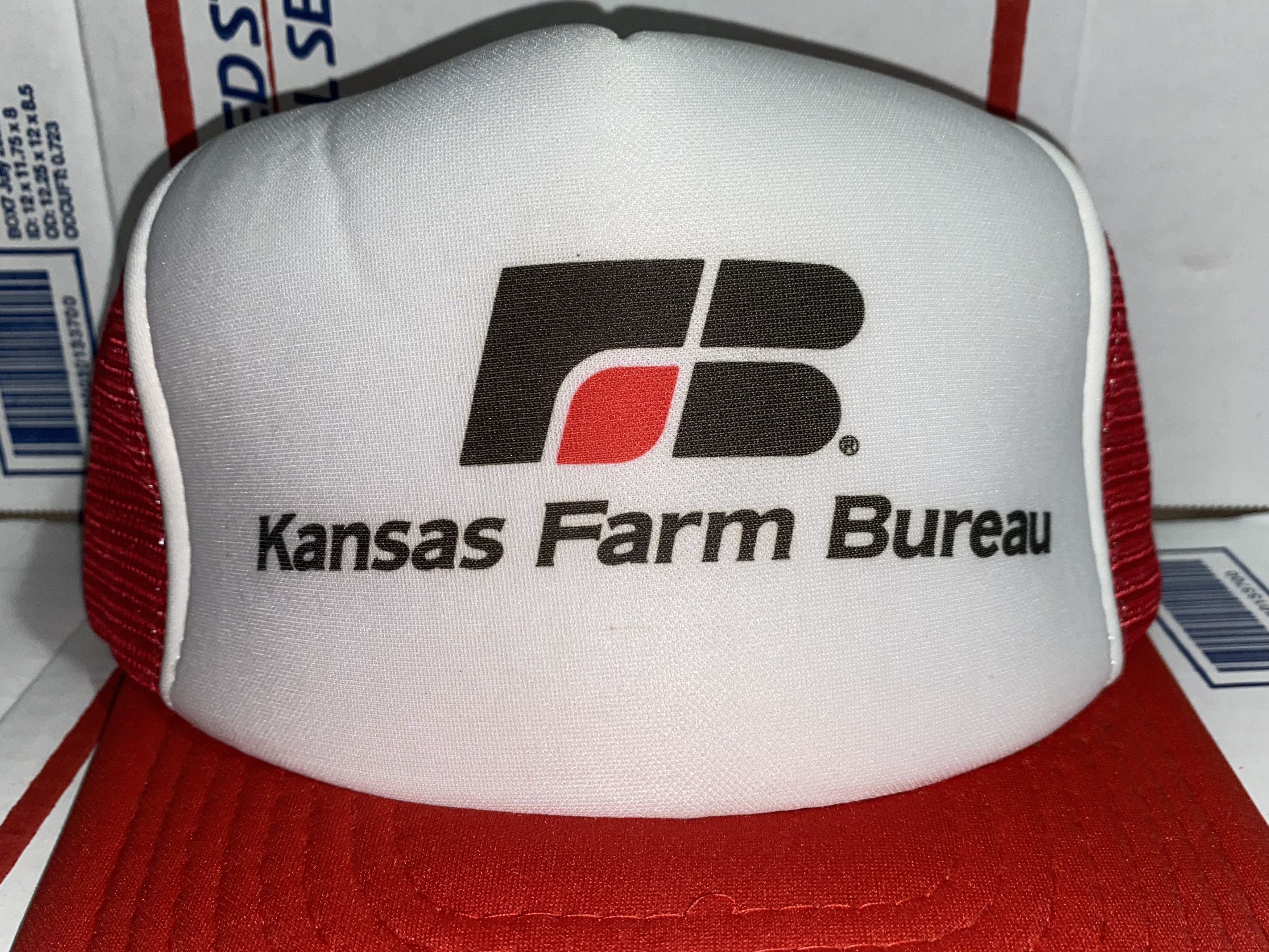 Vintage Farm Bureau vintage Snapback Hat Trucker Cap farming USA Inc Size ONE SIZE - 2 Thumbnail