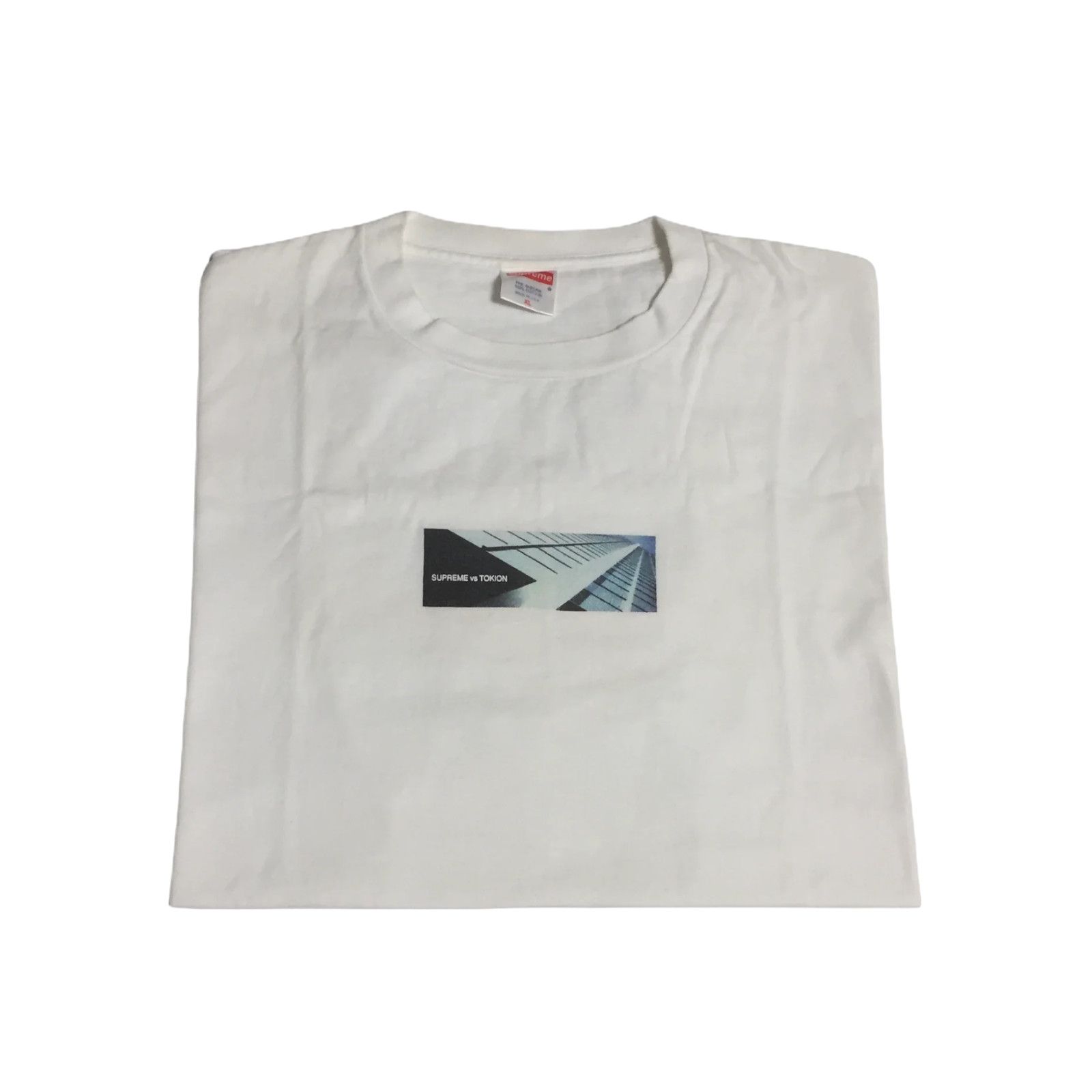 Supreme 2001 Supreme Tokion Box Logo Tee Size US XL / EU 56 / 4 - 1 Thumbnail