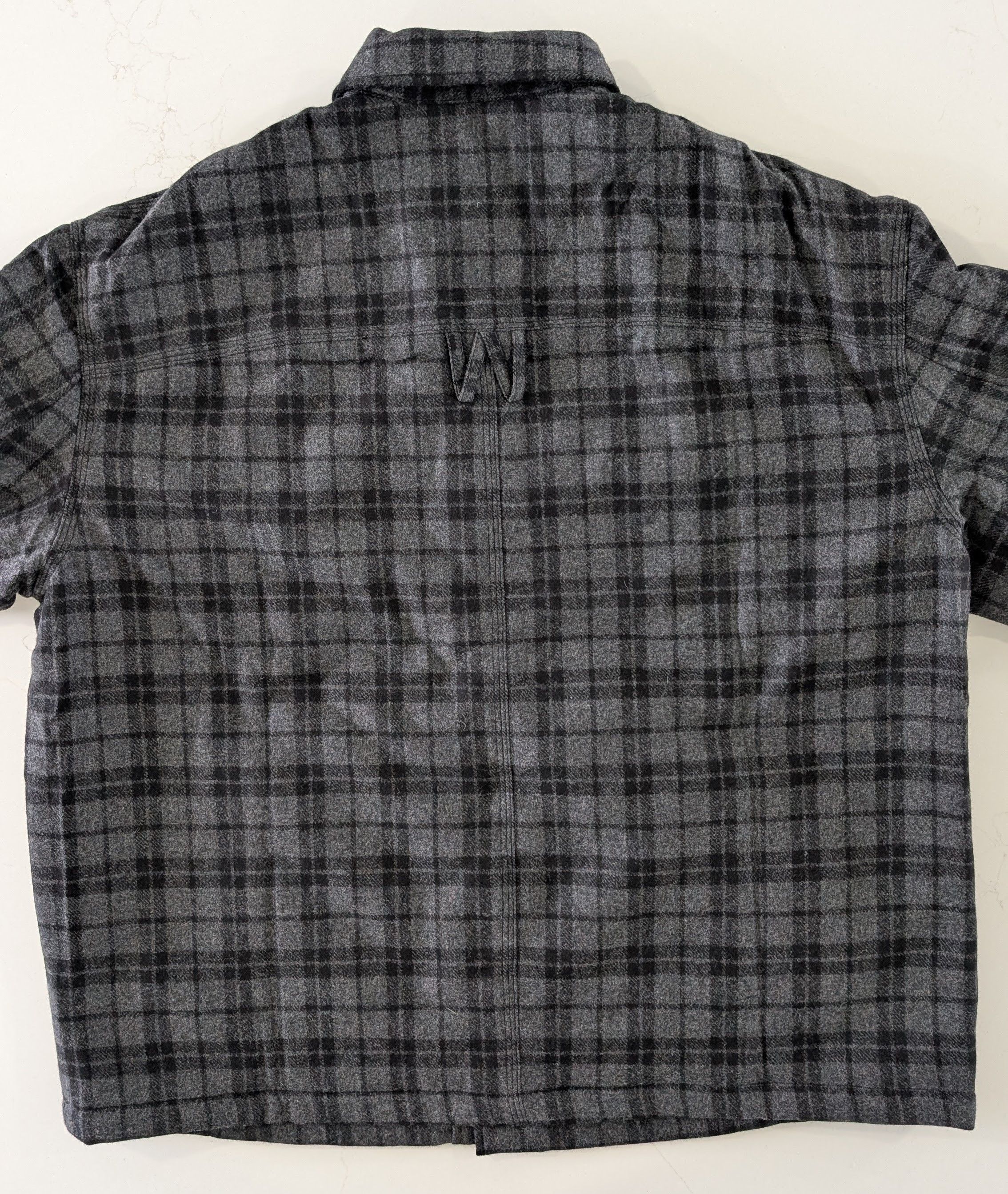 Willy Chavarria Willy Chavarria Plaid Quilted Wool Overshirt Medium Size US M / EU 48-50 / 2 - 3 Thumbnail