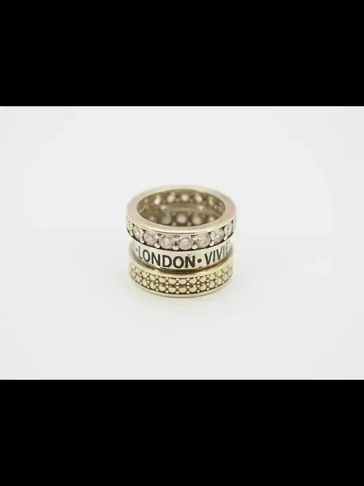Vivienne Westwood Vivienne Westwood 925 silver zircon Kentish Ring-2507 Size ONE SIZE - 1 Thumbnail