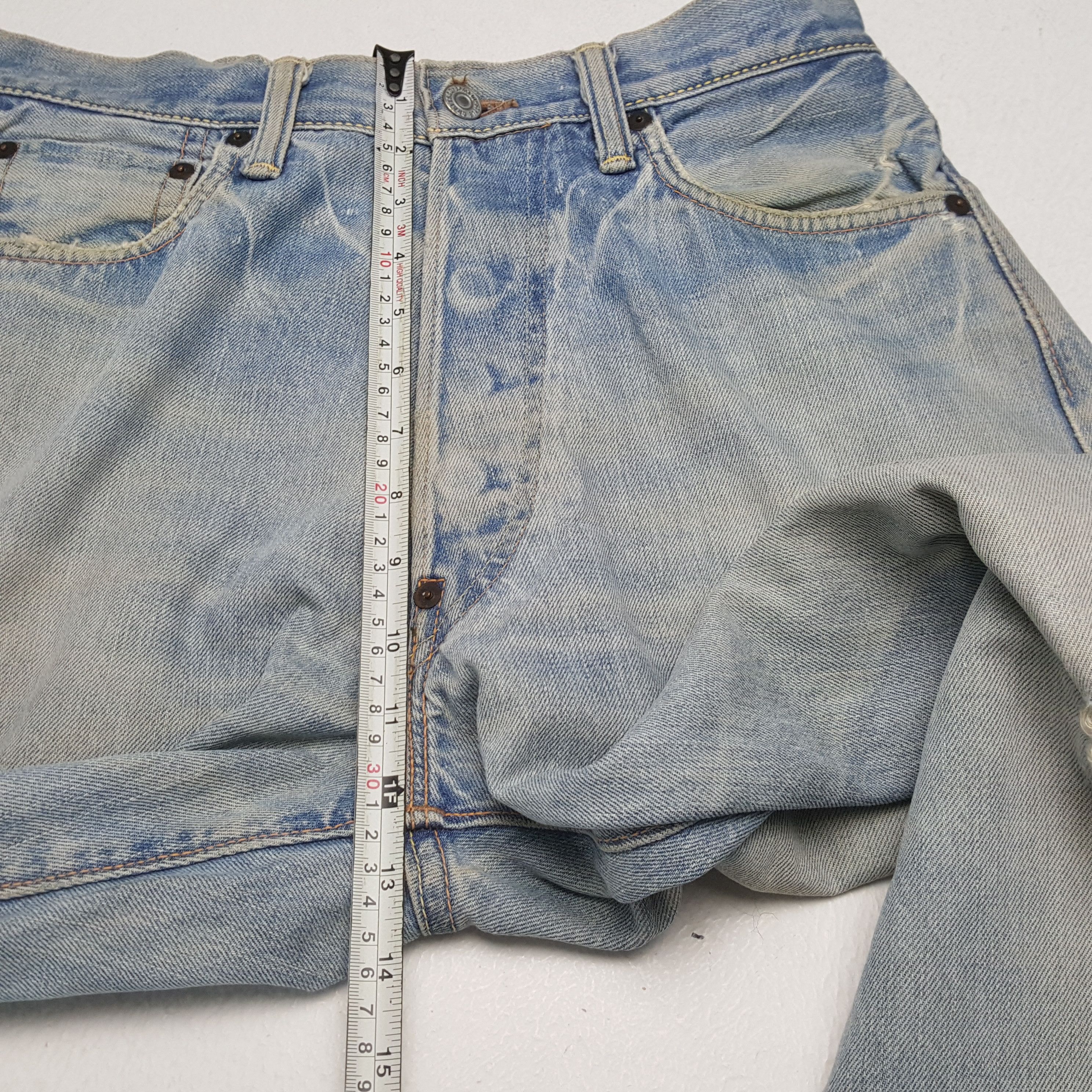 Evisu × Japanese Brand × Vintage Vintage EVISU Japanese Brand Daicock Custom Distressed Jeans Size US 28 / EU 44 - 8 Thumbnail