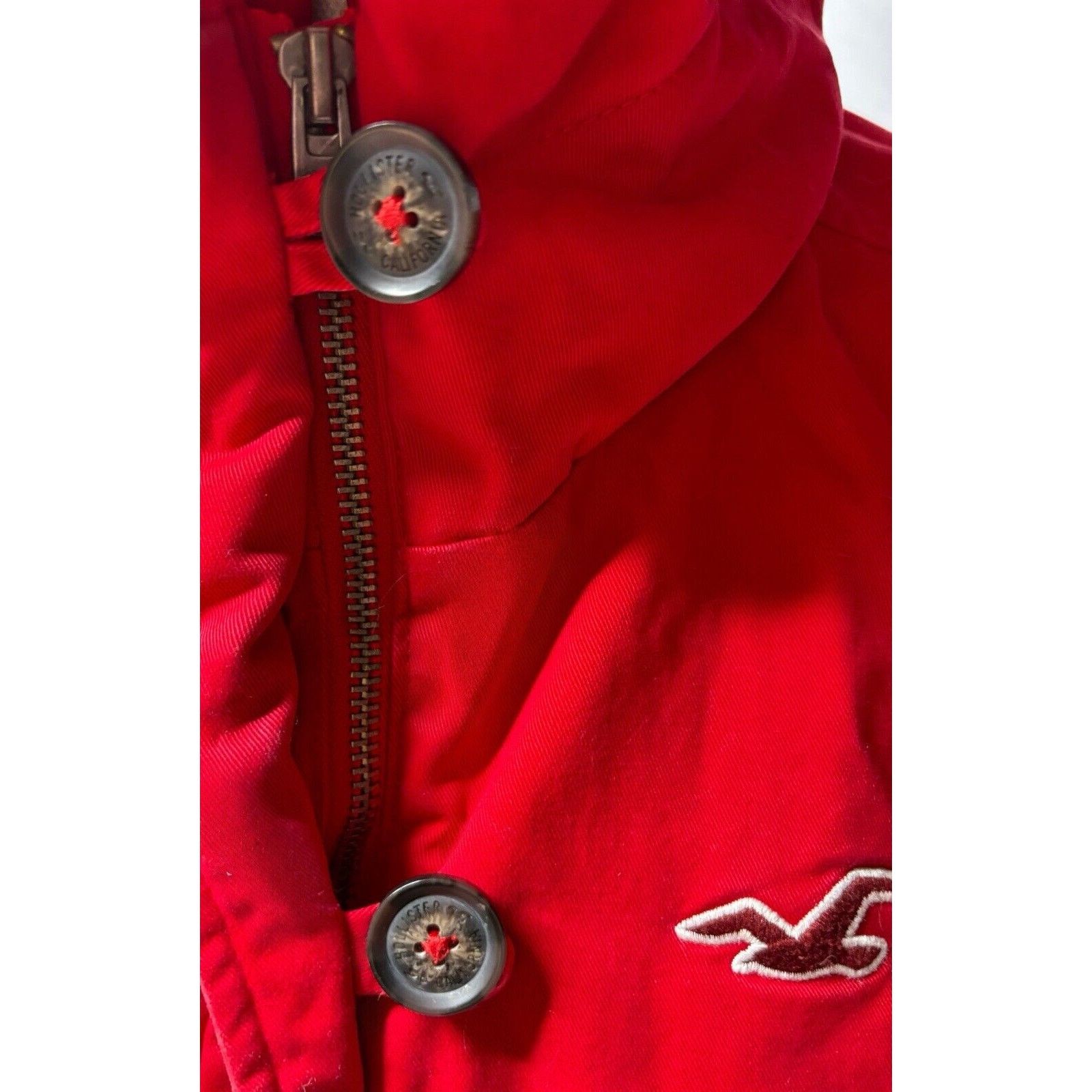 Hollister Hollister Woman’s Hooded Windbreaker Jacket Size Medium Size M / US 6-8 / IT 42-44 - 5 Thumbnail