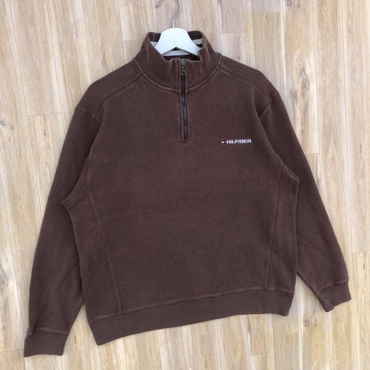 Tommy Hilfiger Tommy Hilfiger Half Zip Sweatshirt Pullover Size US S / EU 44-46 / 1 - 2 Thumbnail