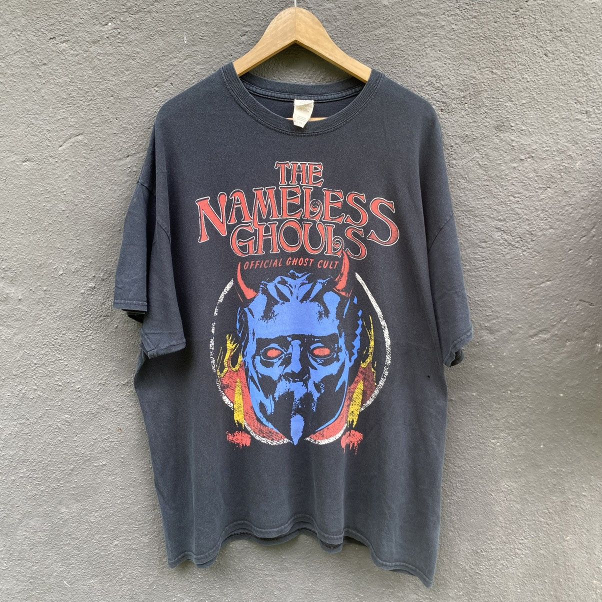 Band Tees Thrashed Faded Ghost The Nameless Ghouls Band Tee Size US XXL / EU 58 / 5 - 1 Thumbnail