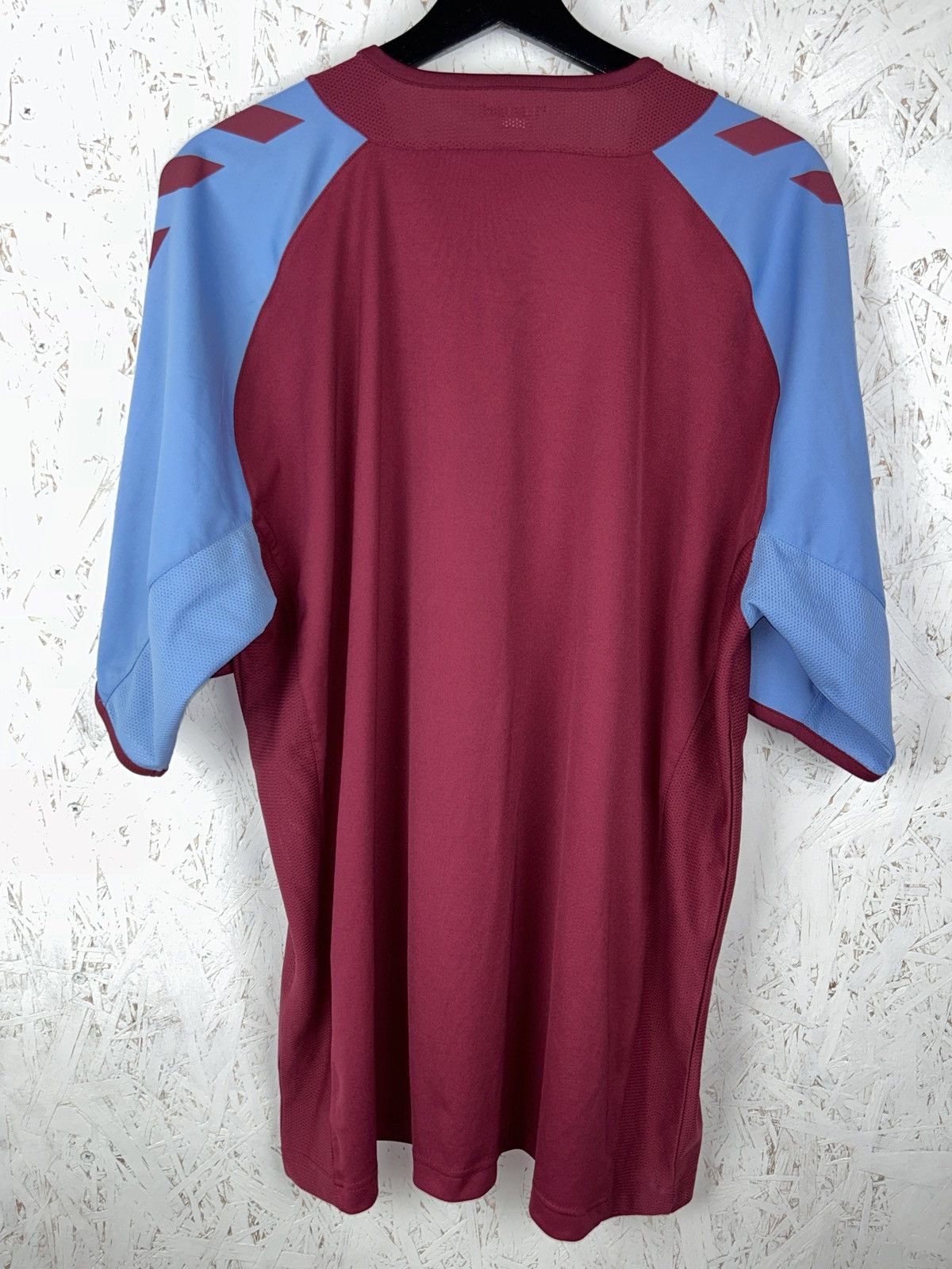 Hummel 00s Vintage Hummel Aston Villa FC 2004/05 Home Kit Jersey Size US XXL / EU 58 / 5 - 4 Thumbnail
