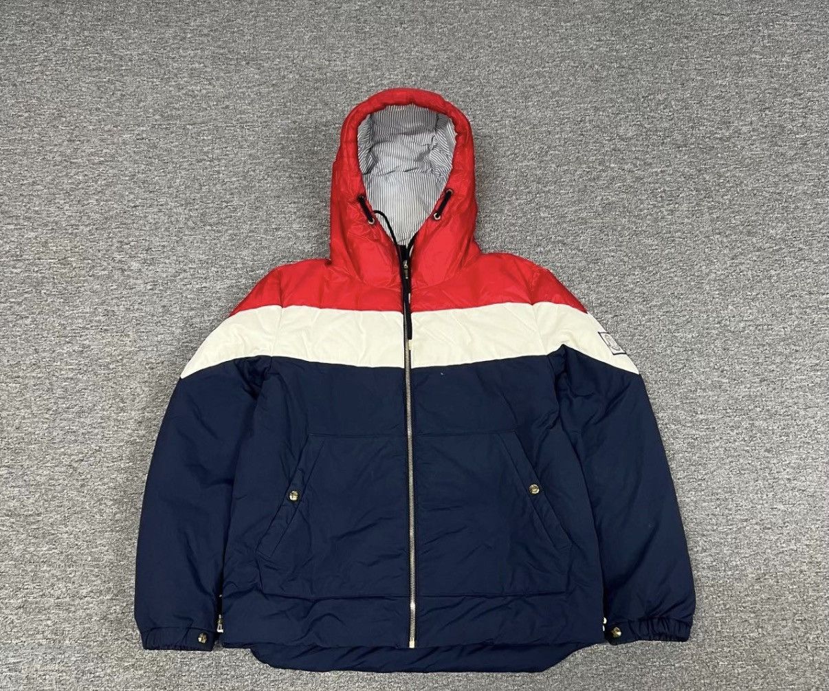 Moncler Moncler x Thom Browne Hooded Down Jacket with Arm Logo J16 Size US M / EU 48-50 / 2 - 1 Thumbnail