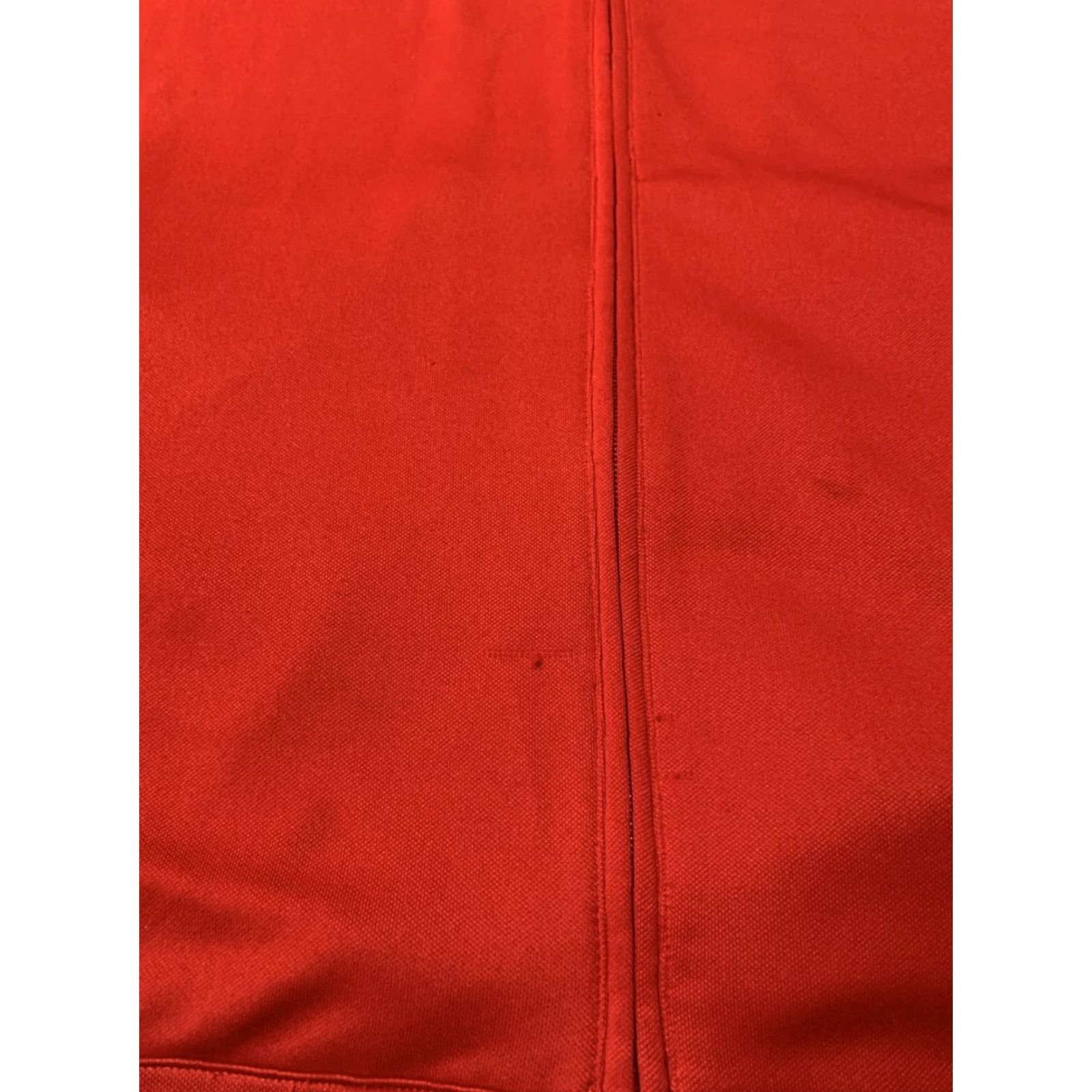 Adidas ADIDAS Track Jacket Mens Large L Red Full Zip Athleisure Soccer Football Size US L / EU 52-54 / 3 - 3 Thumbnail