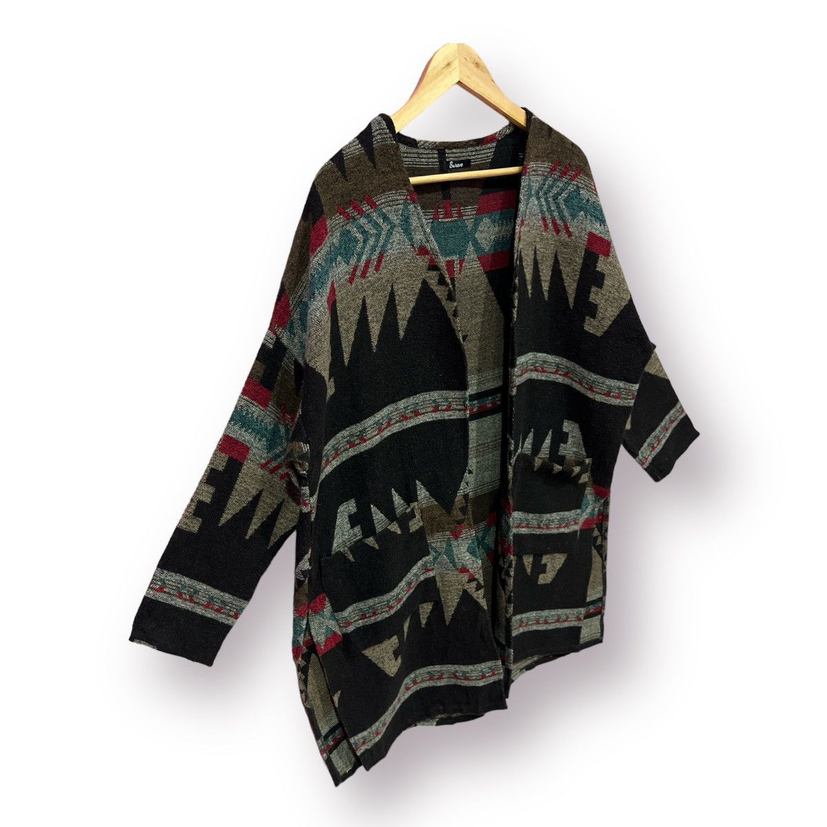 Japanese Brand × Native Sureve cloak Navajo / Chimayo / Native design buttonless Size US L / EU 52-54 / 3 - 3 Thumbnail